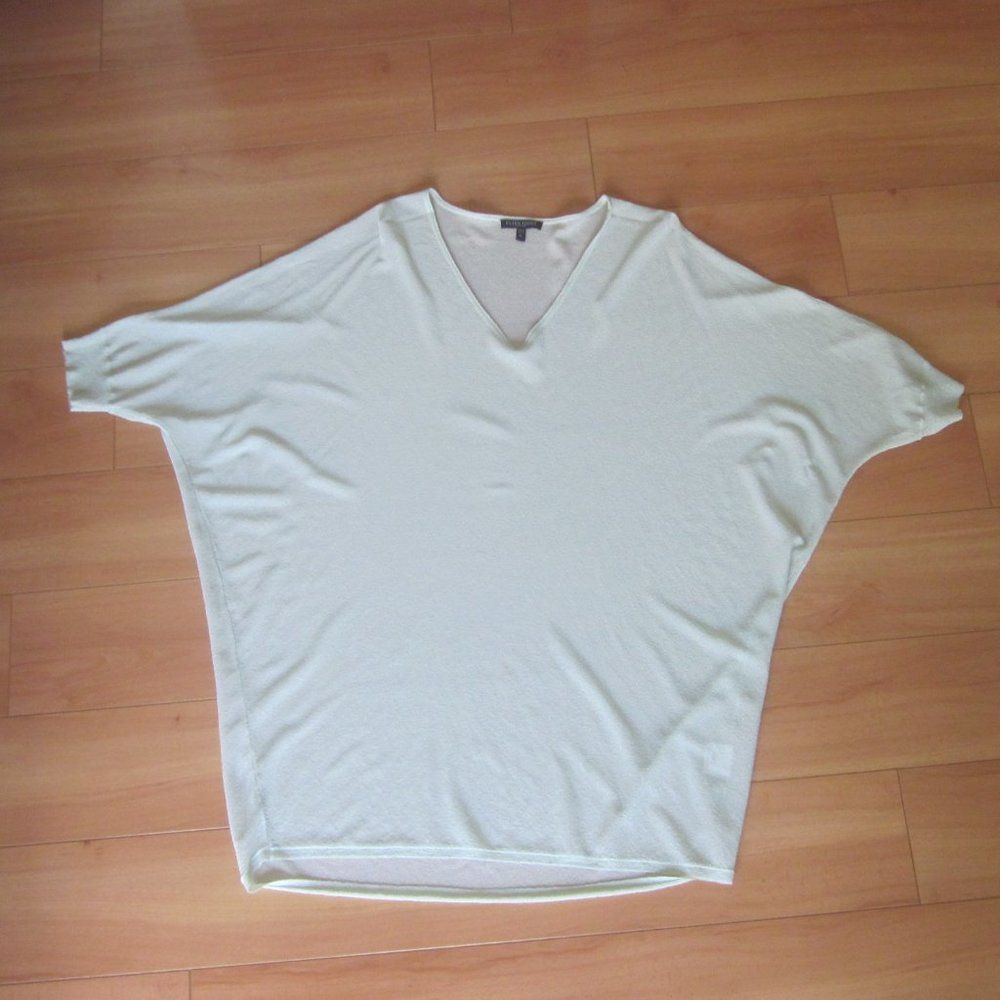 Eileen Fisher Eileen Fisher Sheer Pale Green Pullover Sweater Size L Petit Size L / US 10 / IT 46 - 4 Thumbnail
