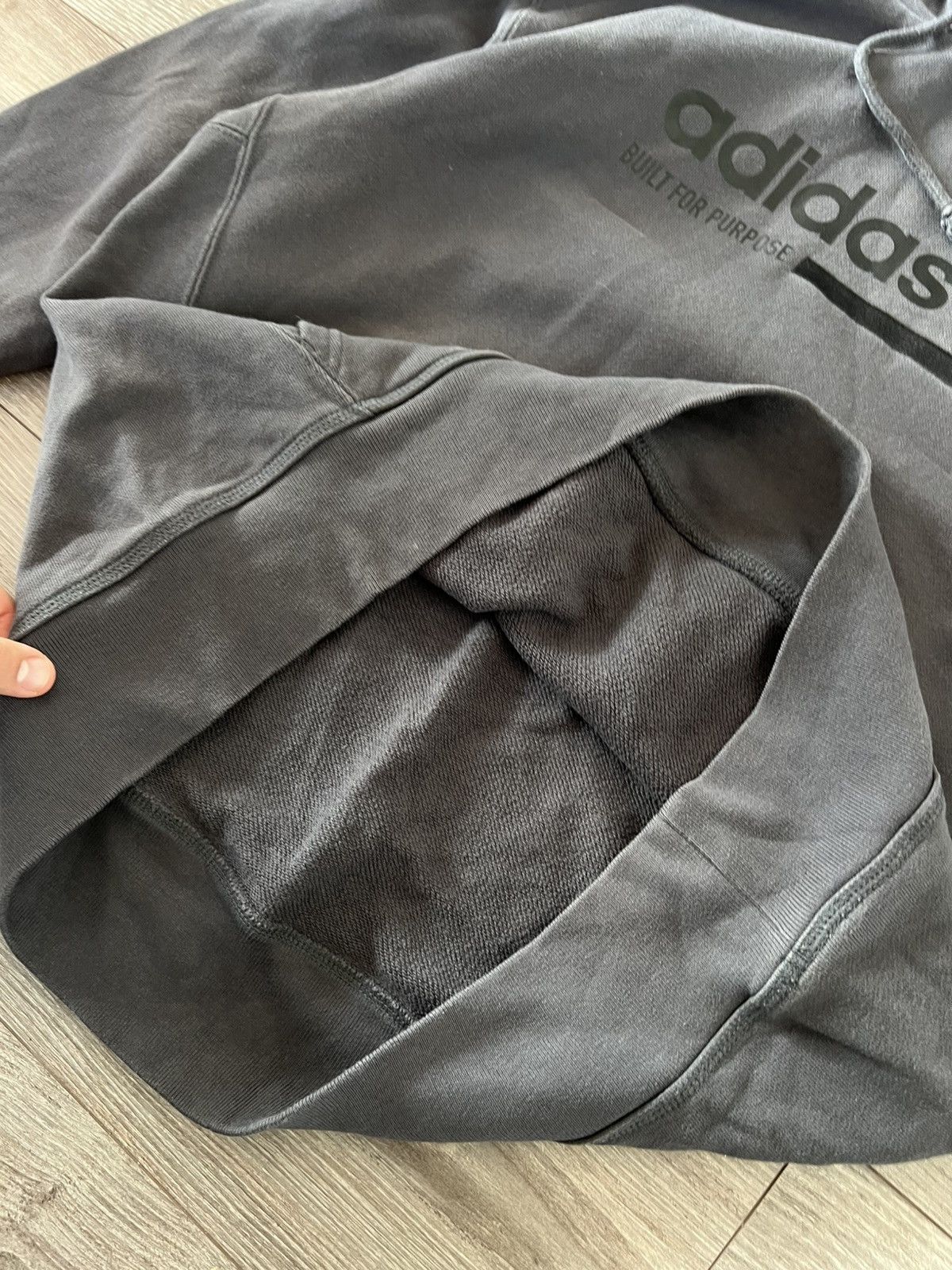 Adidas Adidas EQT Kaval Graphic Grey Premium Overprinted Hoodie Size US M / EU 48-50 / 2 - 11 Thumbnail