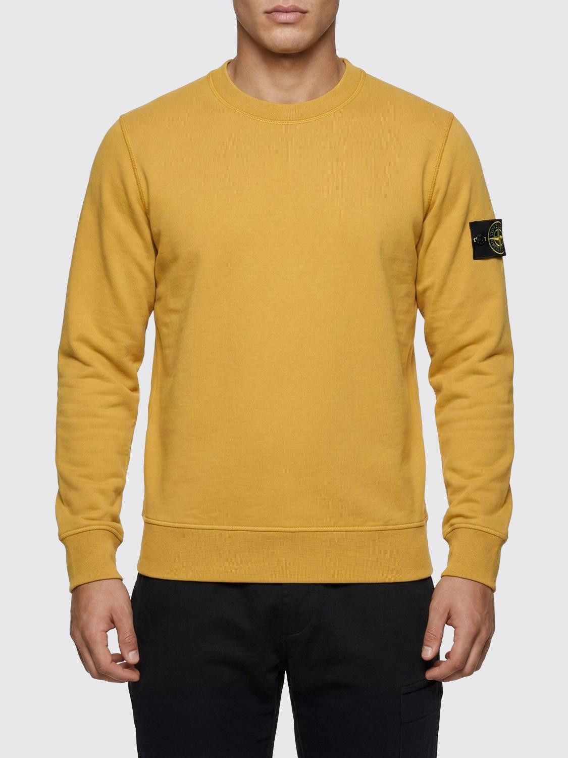 Stone Island Stone Island Sweatshirt Men Yellow Size US XXL / EU 58 / 5 - 1 Thumbnail