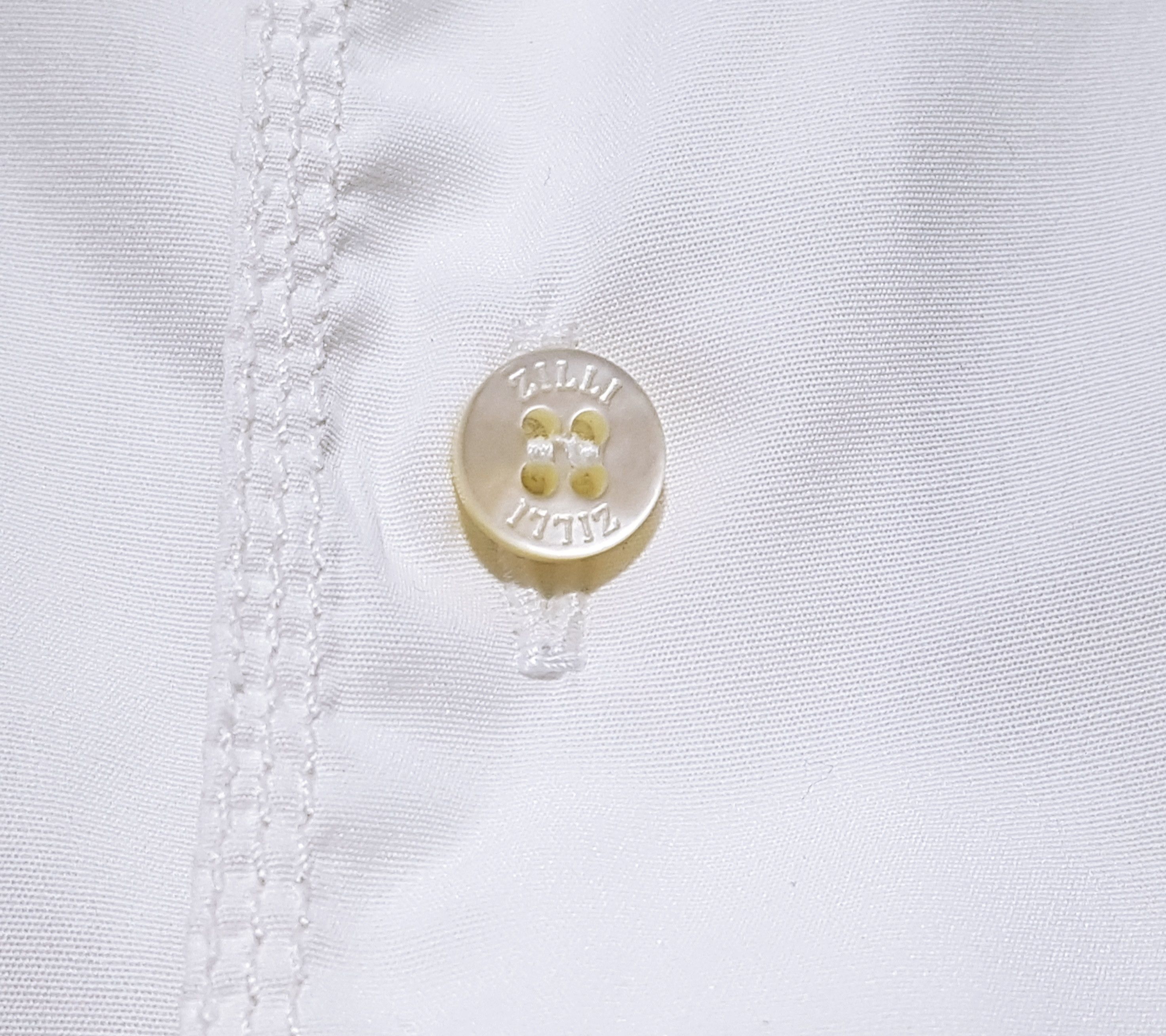 Zilli Zilli White Formal Shirt Long Sleeve Luxury Size US L / EU 52-54 / 3 - 5 Thumbnail