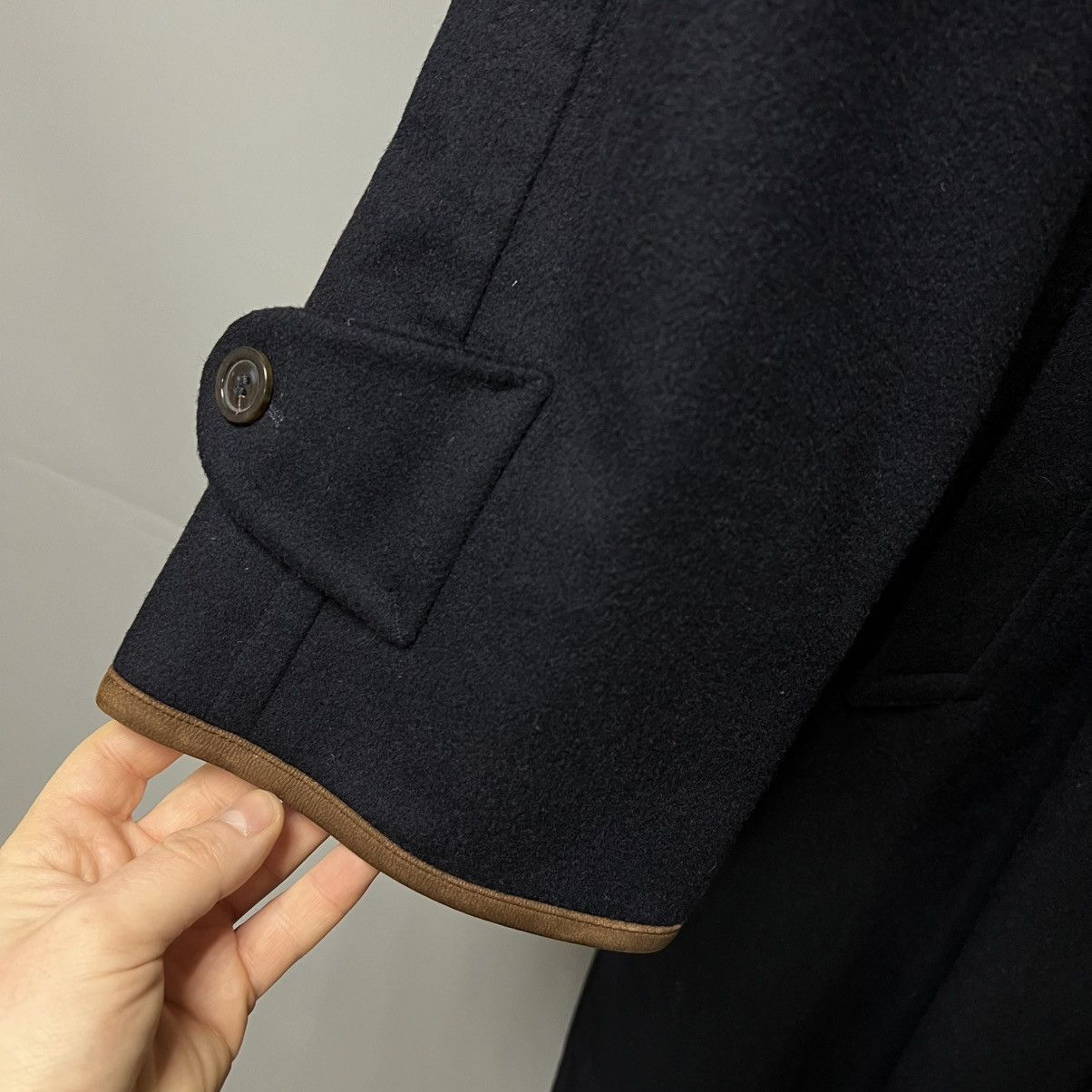Schneiders Schneiders Salzburg Wool Long Overcoat Black Wool + Alpaca Size US L / EU 52-54 / 3 - 12 Thumbnail