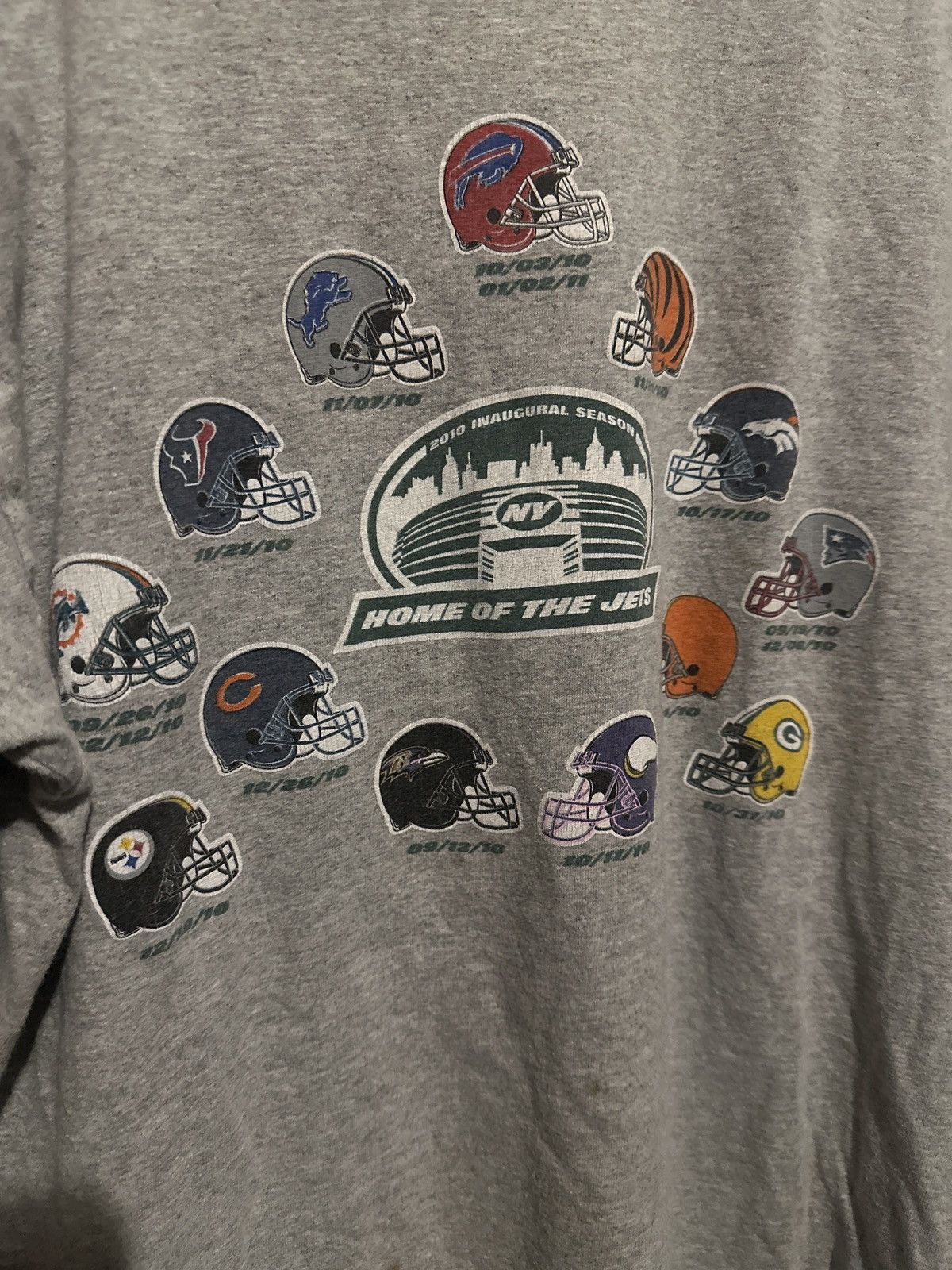 Reebok NY JETS 2010 INAUGURAL SEASON REEBOK T SHIRT Size US M / EU 48-50 / 2 - 2 Thumbnail