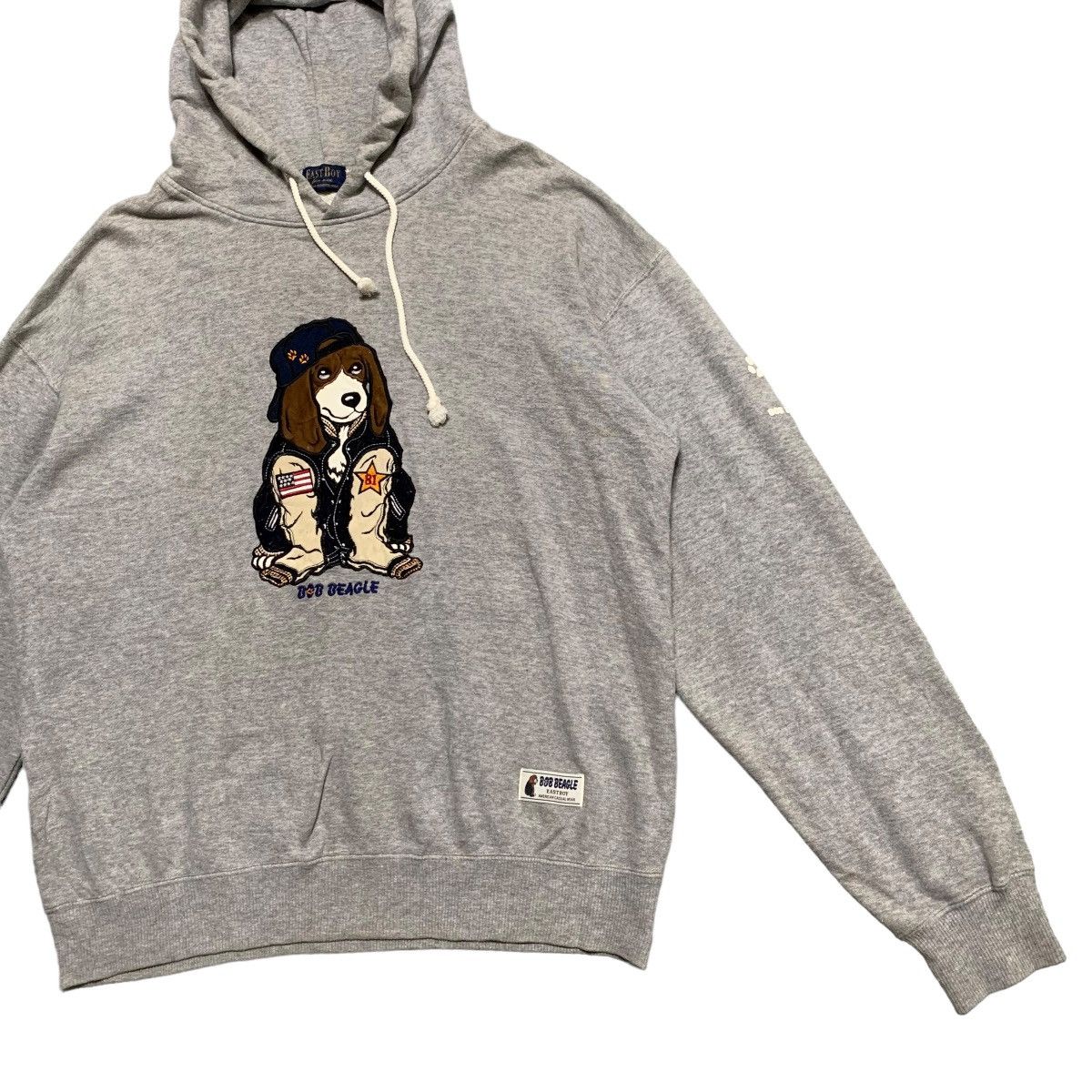 Japanese Brand East Boy For Men Bob Beagle Hoodie Size US L / EU 52-54 / 3 - 3 Thumbnail