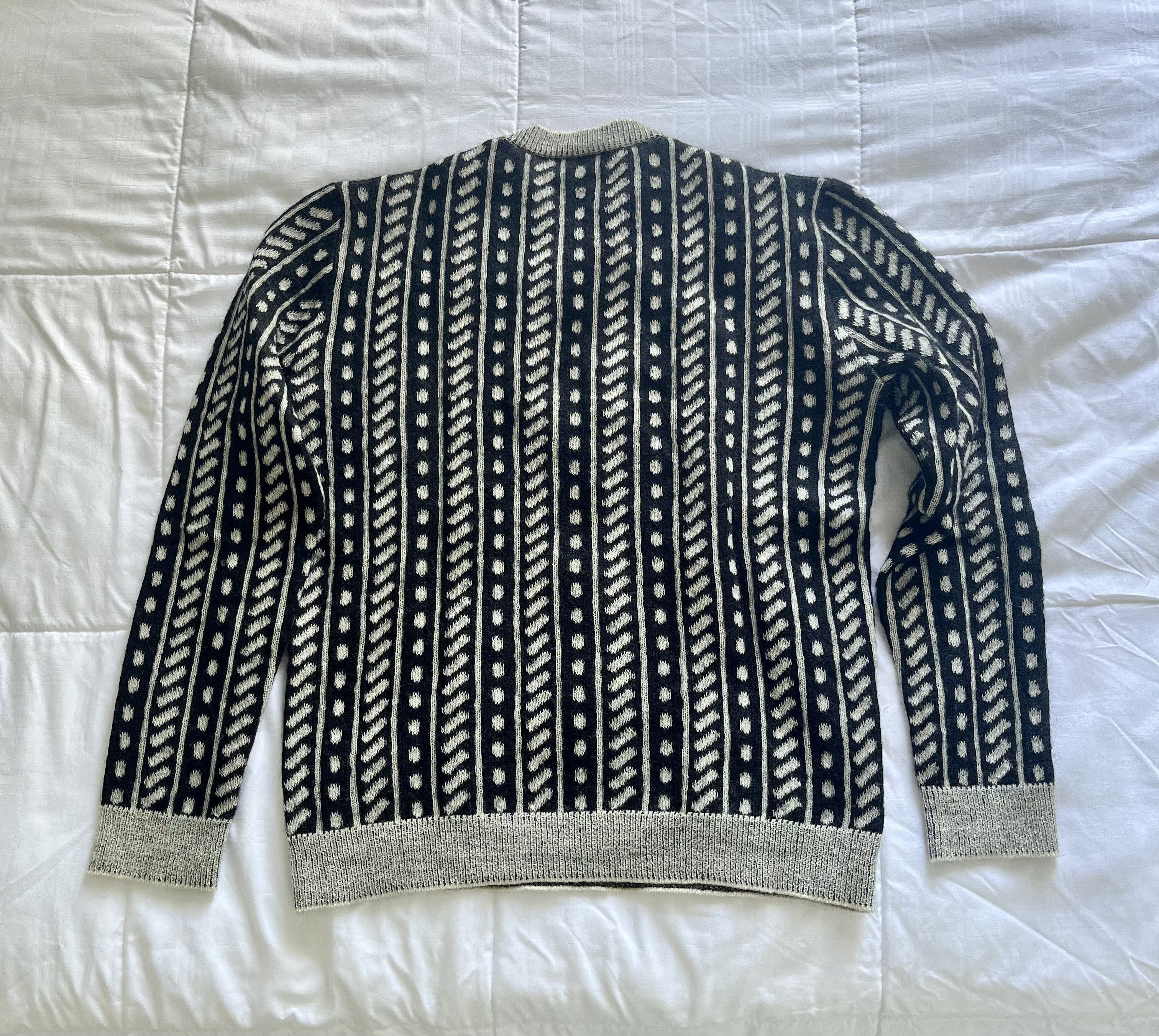 Saint Laurent Paris Knit B/W Sweater Size US S / EU 44-46 / 1 - 2 Thumbnail