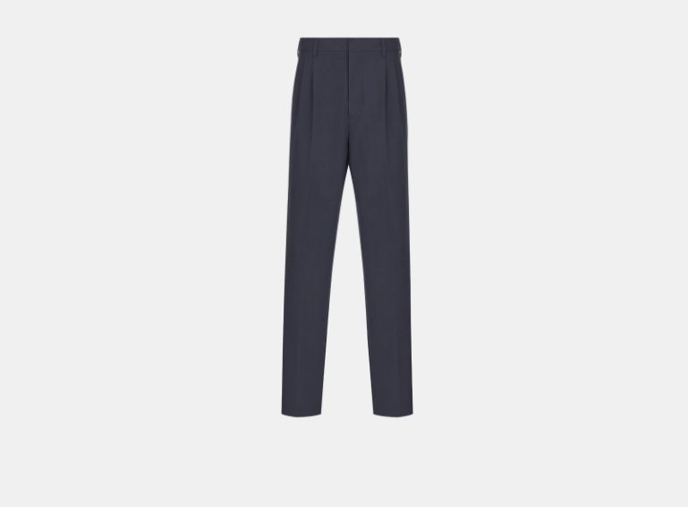 Dior o1w1db11225 493C10 Charm Pant in Navy Blue Size US 34 / EU 50 - 1 Thumbnail
