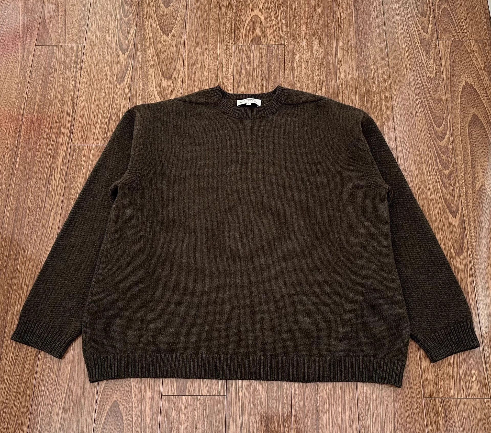 Studio Nicholson STUDIO NICHOLSON GUERNSEY UK lambswool Worn 1-2x L Size US L / EU 52-54 / 3 - 1 Thumbnail