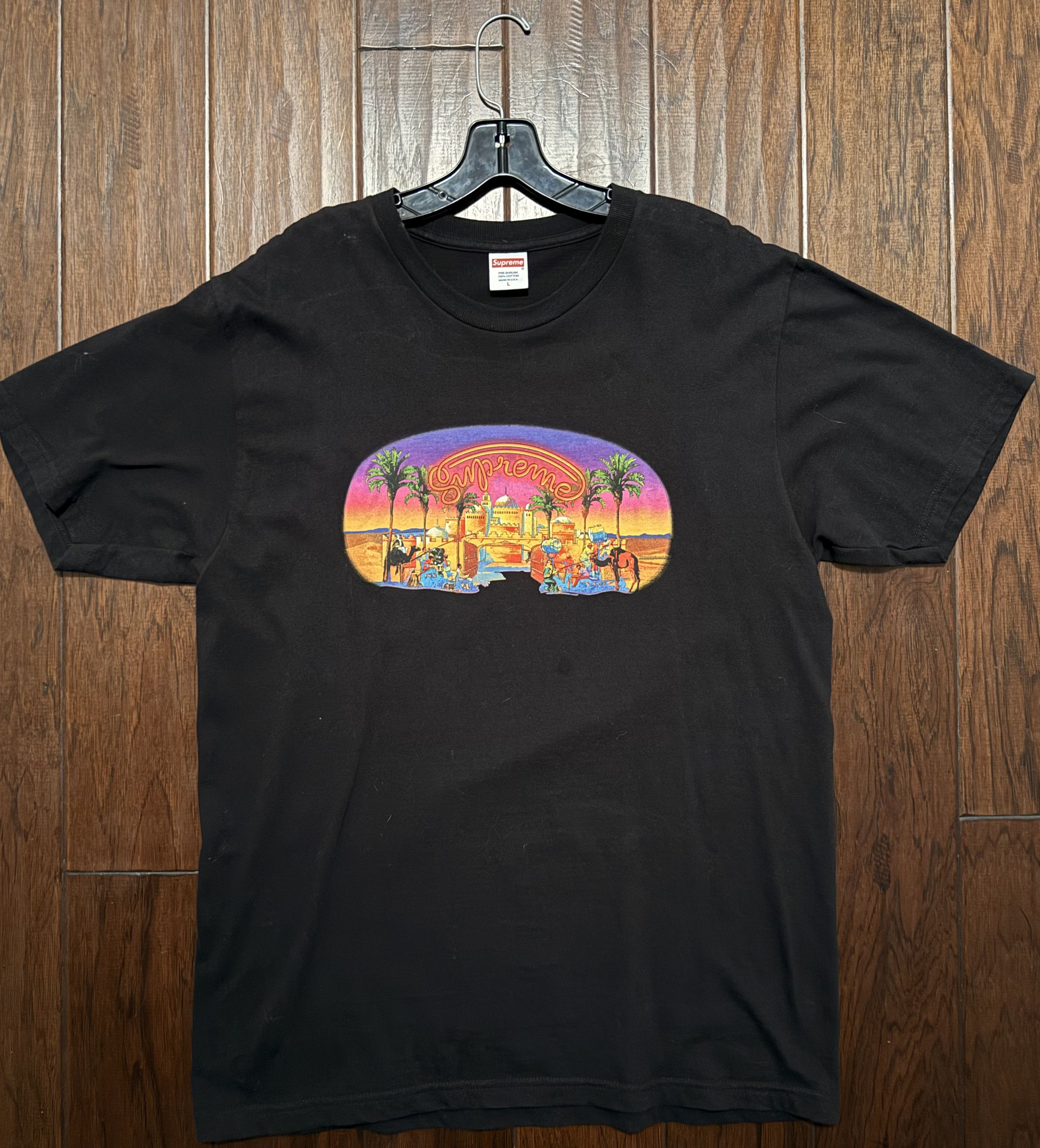 Supreme Supreme Mirage Tee Black Size US L / EU 52-54 / 3 - 1 Thumbnail