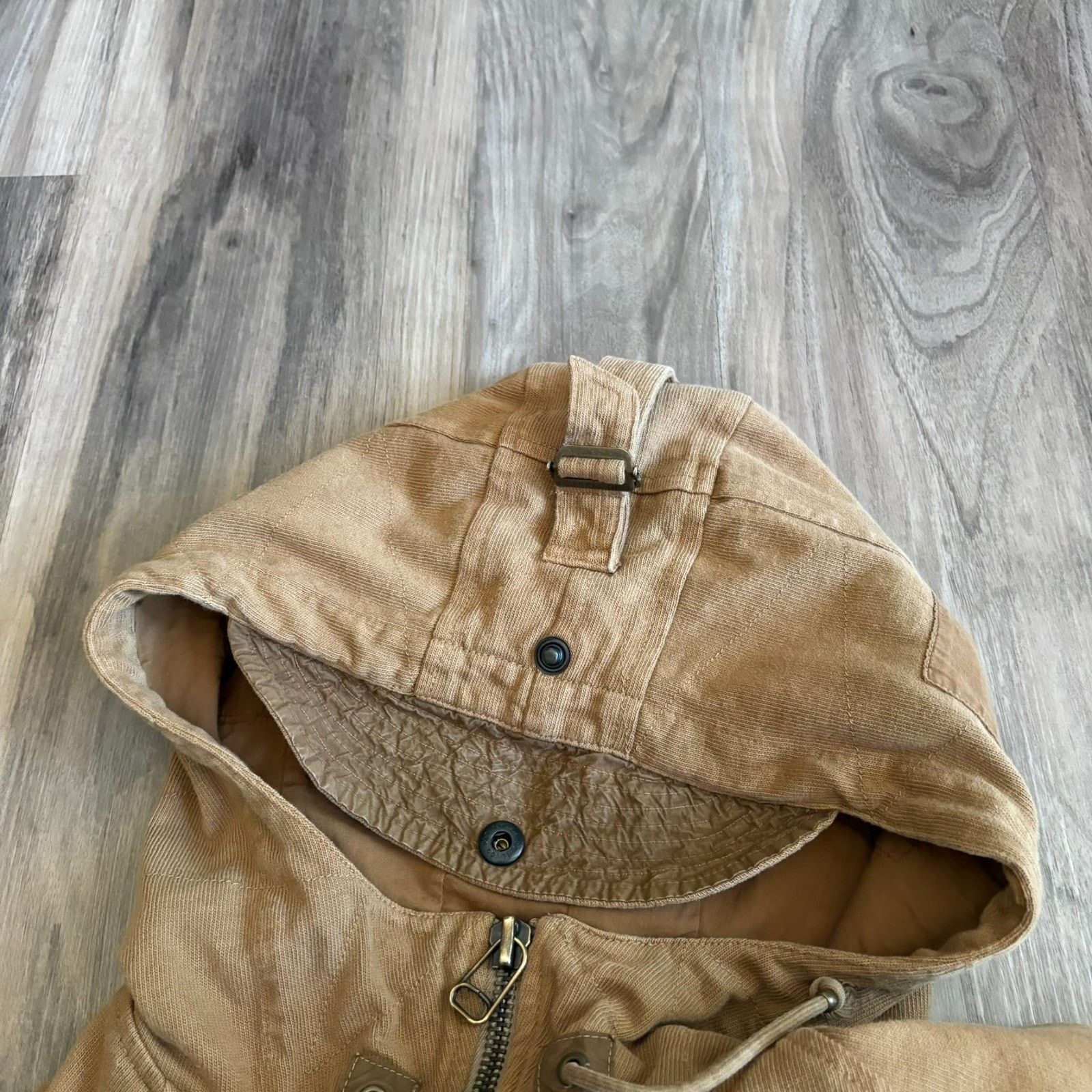 Polo Ralph Lauren × Vintage Vintage Polo Ralph Lauren Military Bomber Hoodie Jacket L Size US L / EU 52-54 / 3 - 7 Thumbnail