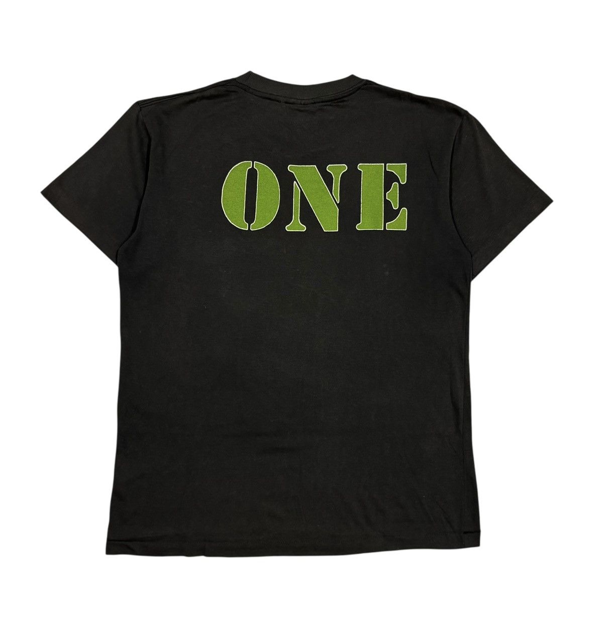 Band Tees Vintage🔥1980s Metalica *ONE* Promo Band Tees Shirt Size US M / EU 48-50 / 2 - 2 Thumbnail