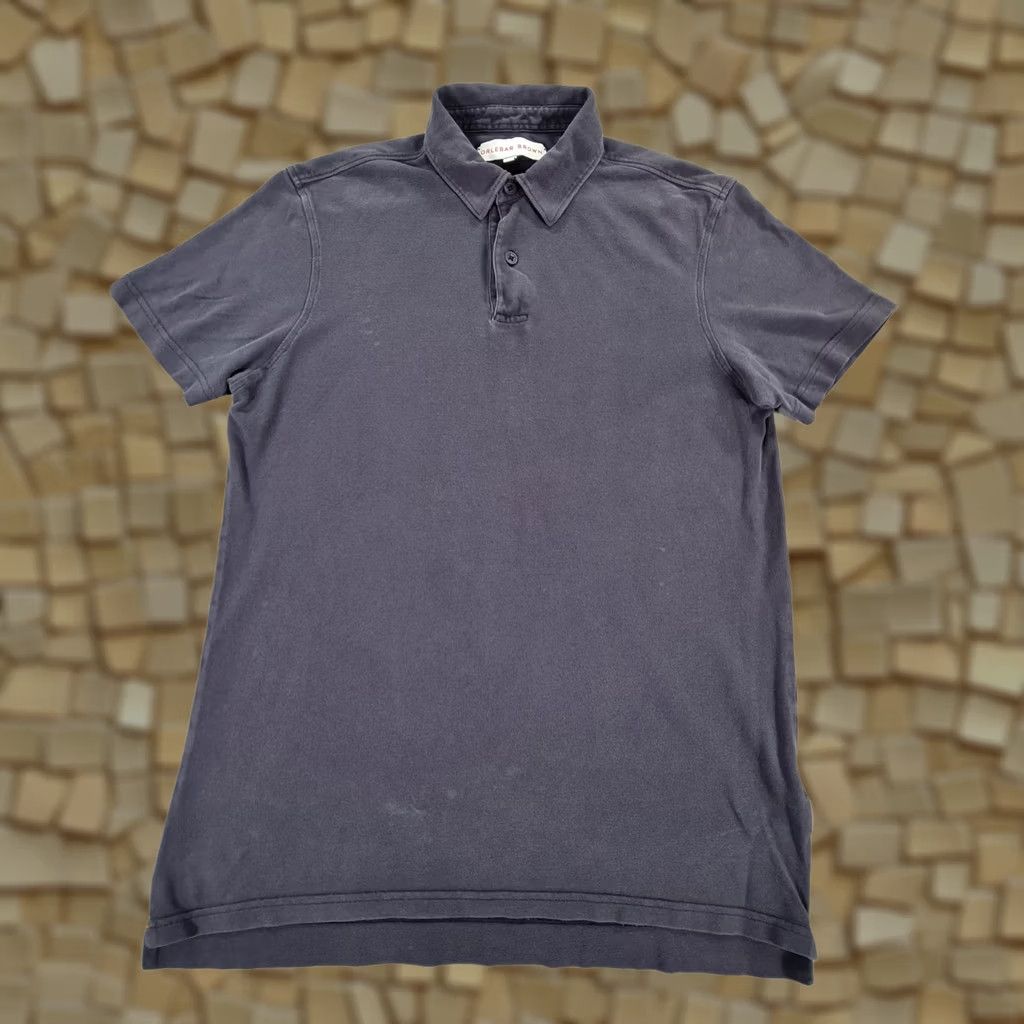 Orlebar Brown Orlebar Brown Polo Shirt Blue Small Short Sleeve Polo Men Size US S / EU 44-46 / 1 - 1 Thumbnail