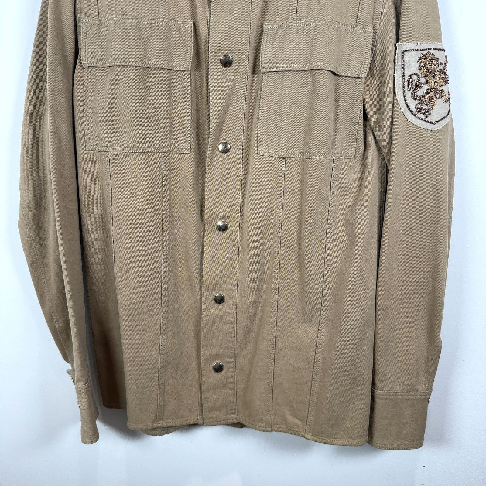 Balmain Balmain 'Sahara' Embroidered Patch Jacket Size US XXS / EU 40 - 3 Thumbnail