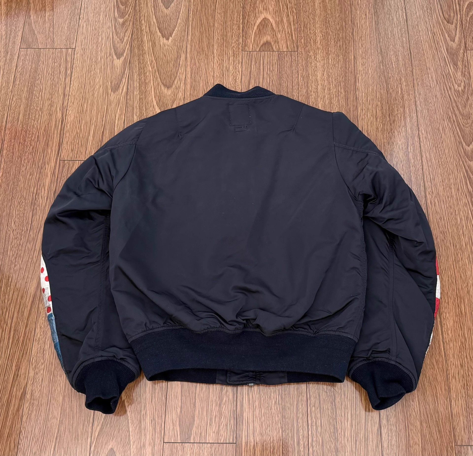 Visvim VISVIM THORSON JKT COLLAGE 19SS MA-1 Dip-Dye NAVY 3 Size US L / EU 52-54 / 3 - 2 Thumbnail