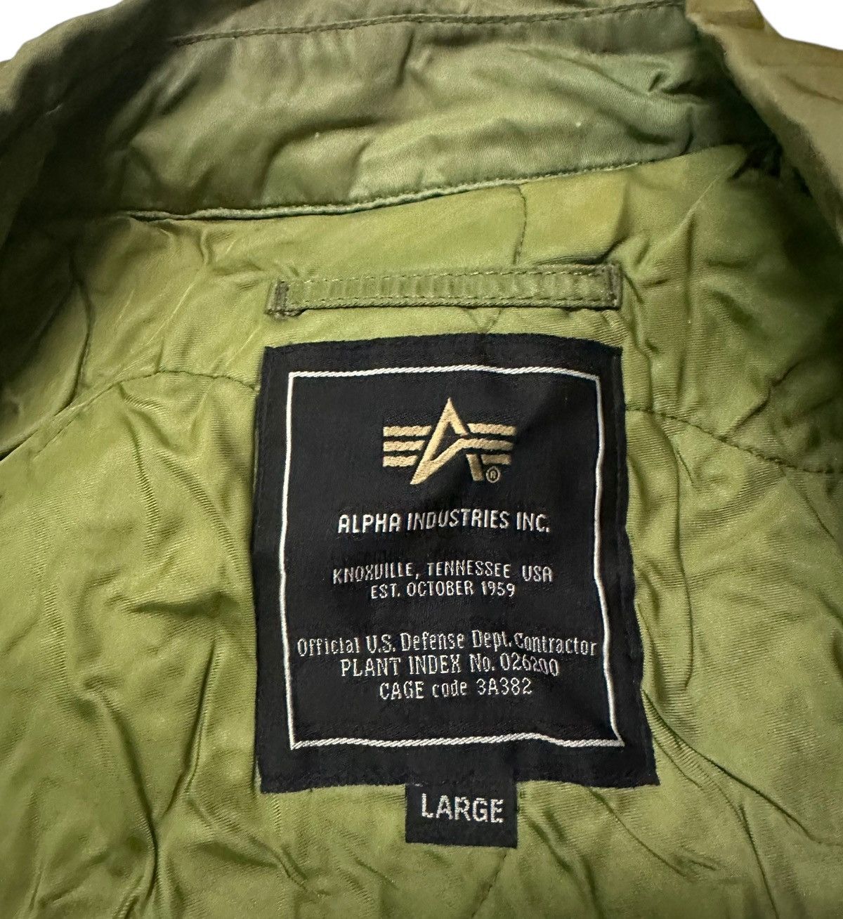Alpha Industries Alpha industries flight jacket Size US L / EU 52-54 / 3 - 4 Thumbnail