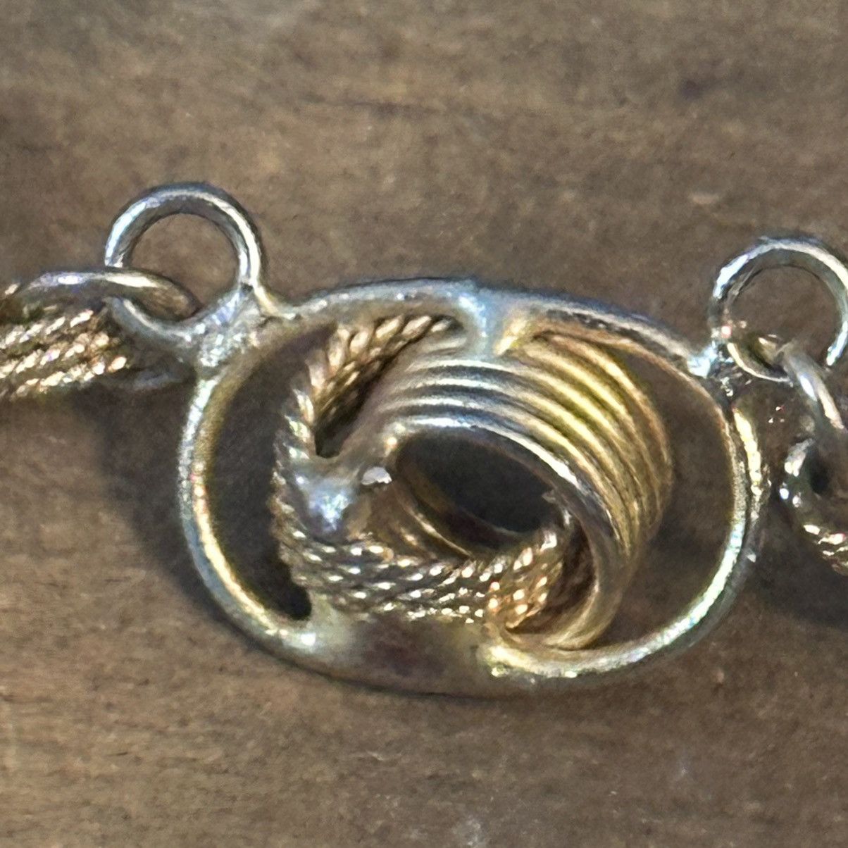 Vintage Vintage gold tone ribbon knot necklace Size ONE SIZE - 5 Thumbnail