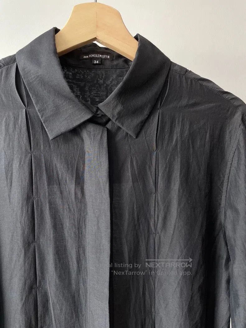 Ann Demeulemeester Ann Demeulemeester Black Shirt. Size US XS / EU 42 / 0 - 3 Thumbnail
