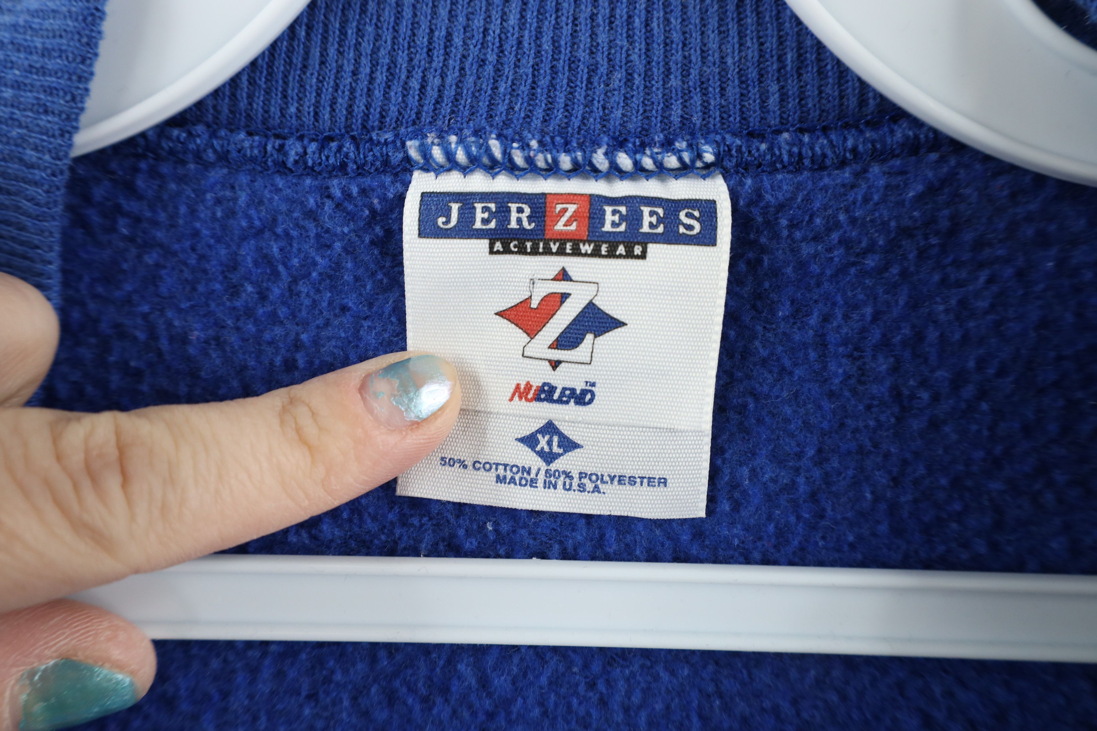 Vintage Vintage 90s University of Memphis Crewneck Sweatshirt USA Size US XL / EU 56 / 4 - 6 Thumbnail