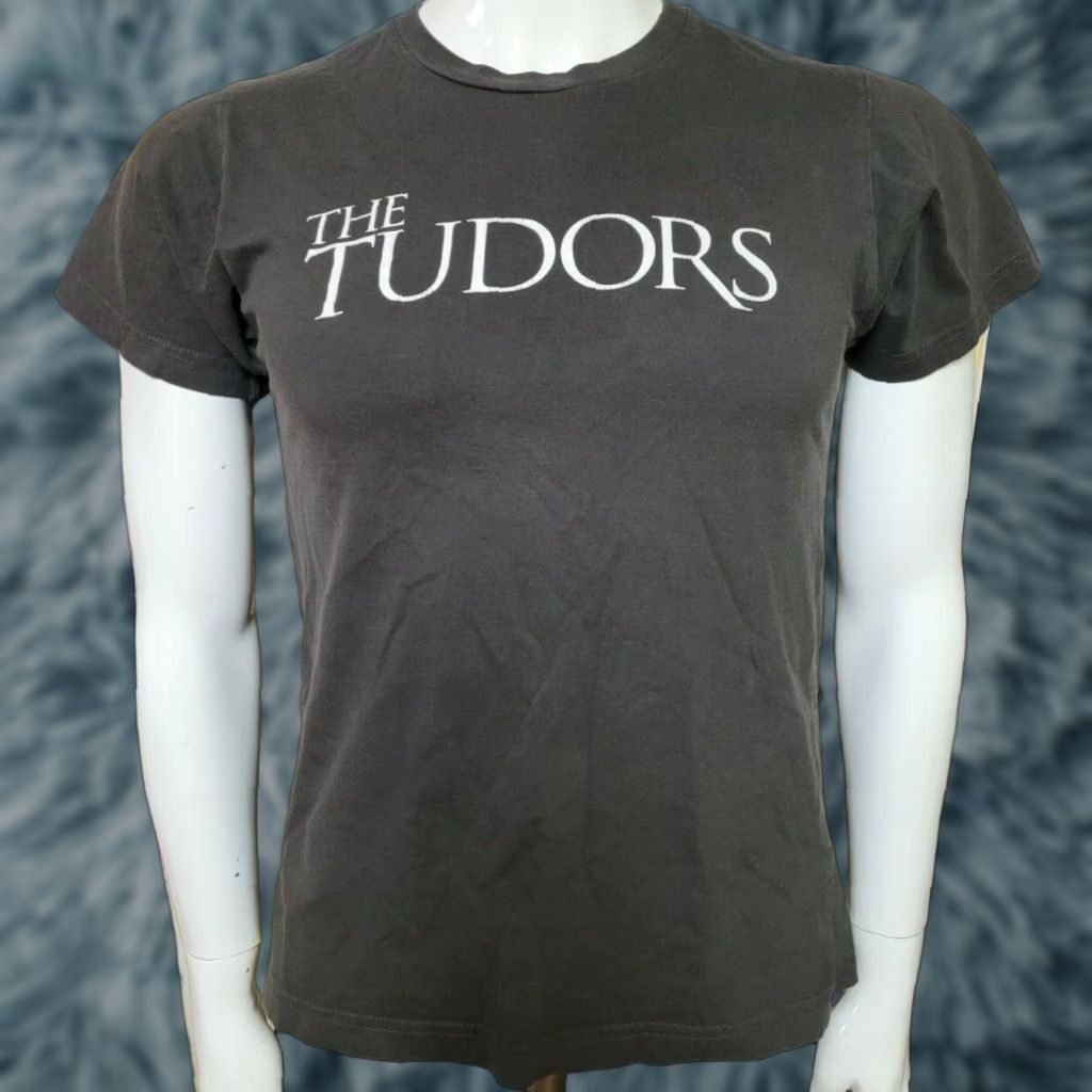 Anvil VINTAGE The Tudors TV Show Official Showtime Promo Logo T Shirt Small 16th Century UK Mens Black Short Sleeve Graphic Tee 100% Cotton Anvil X Size US S / EU 44-46 / 1 - 1 Thumbnail