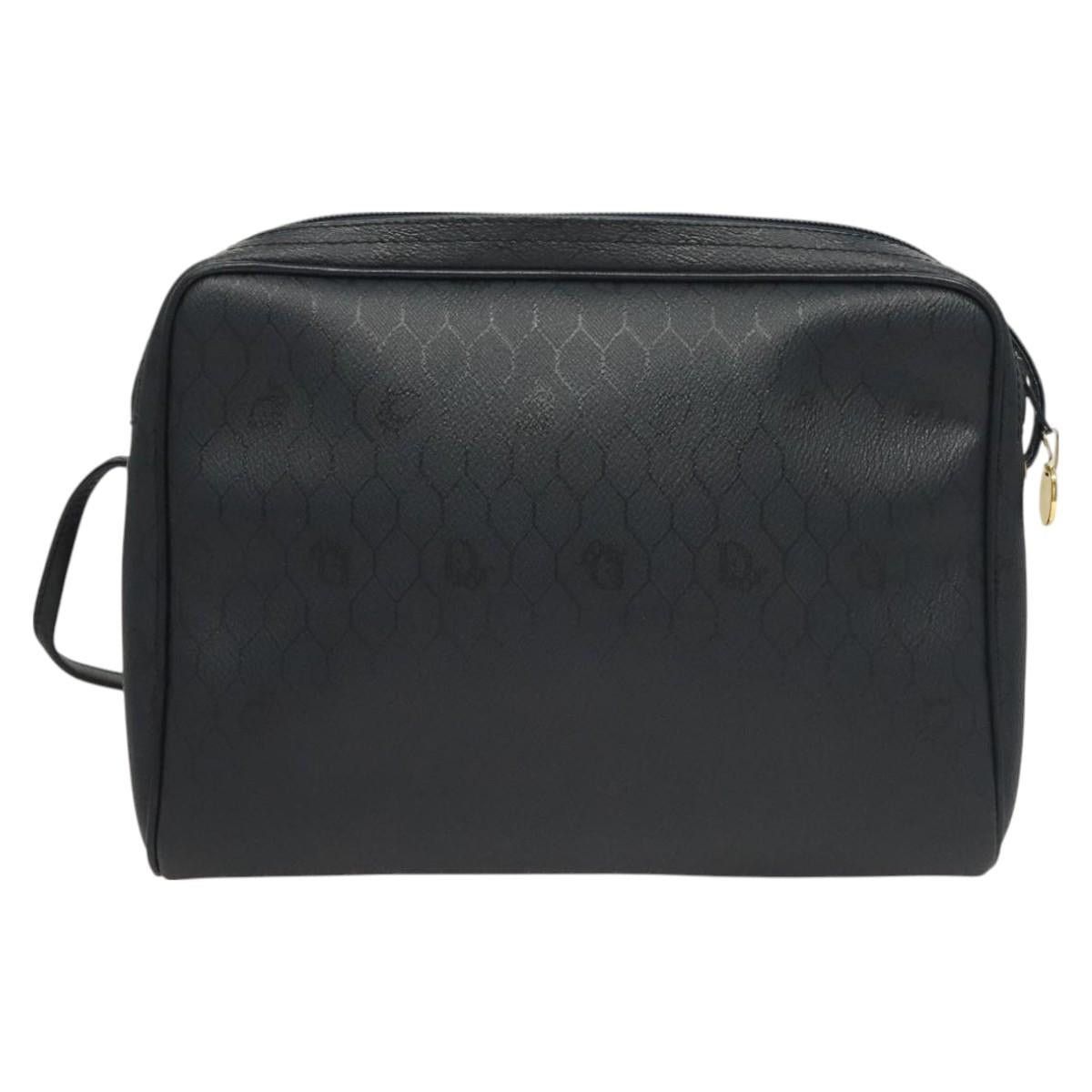 Dior DIOR Honeycomb Canvas Shoulder Bag Pvc Navy Gold Size ONE SIZE - 3 Thumbnail
