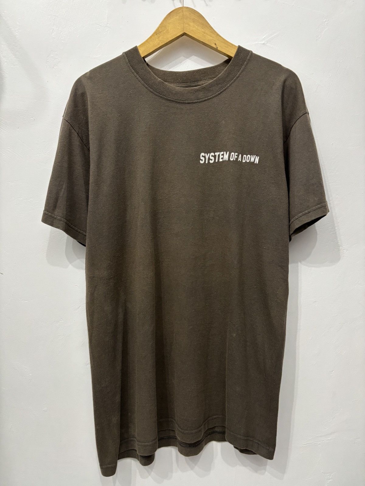 Band Tees Vintage Y2K System Of A Down Mushroom Band Tshirt Size US L / EU 52-54 / 3 - 1 Thumbnail