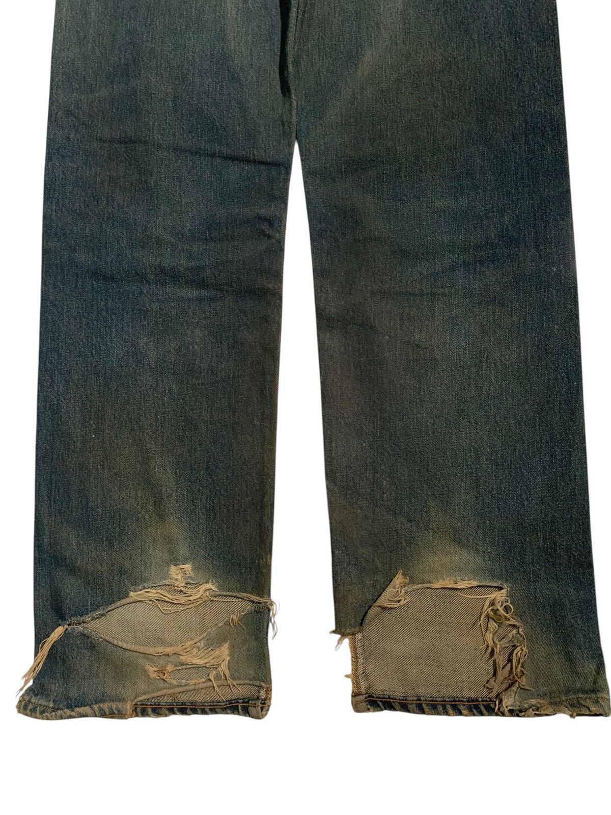 Levi's VINTAGE LEVIS 501 BIG E SELVEDGE MUDWASH & RUSTY DISTRESSED Size US 29 - 9 Thumbnail