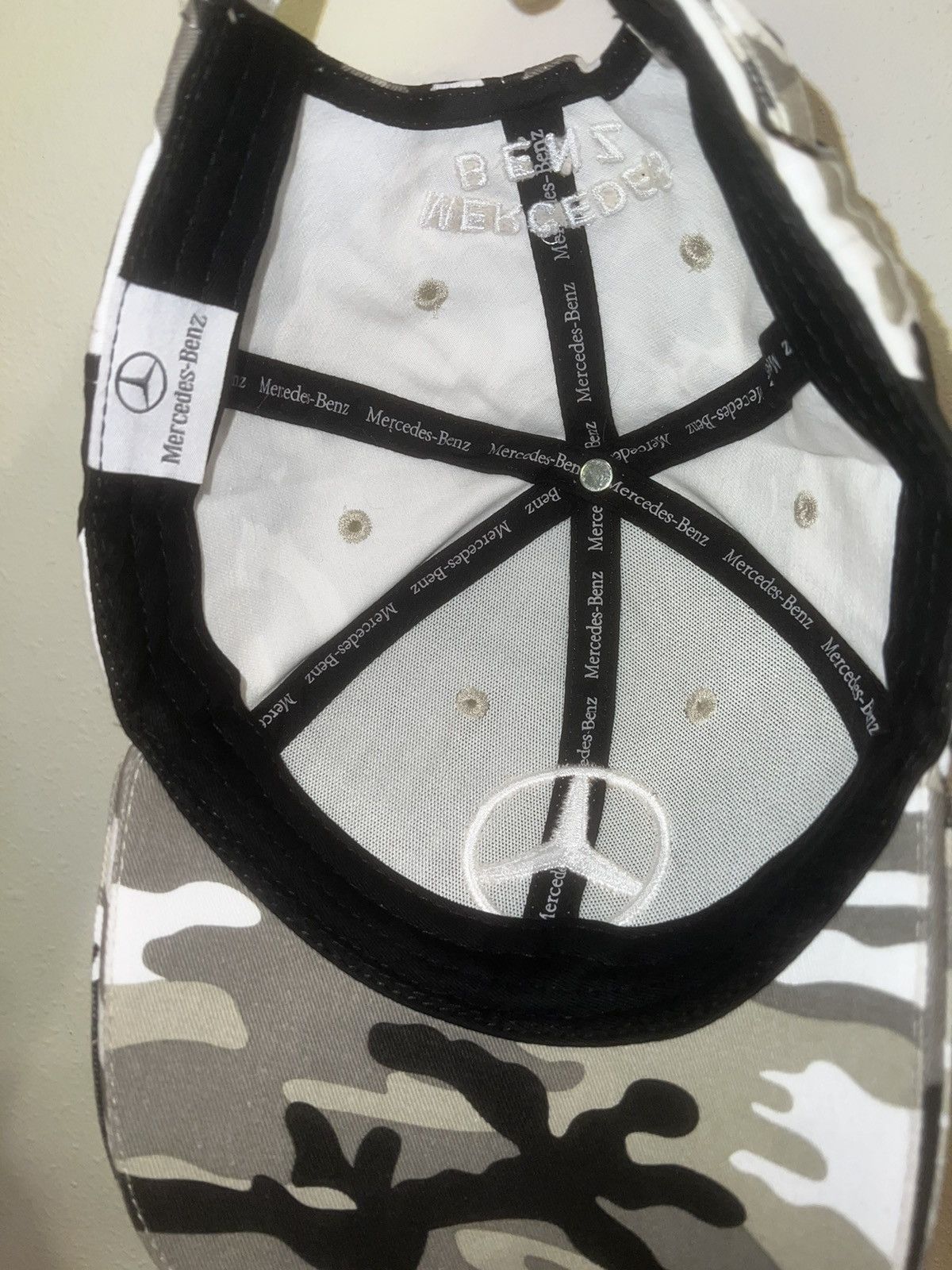 Mercedes-Benz Mercedes Benz Artic Camo Hat NWOT Size ONE SIZE - 4 Thumbnail