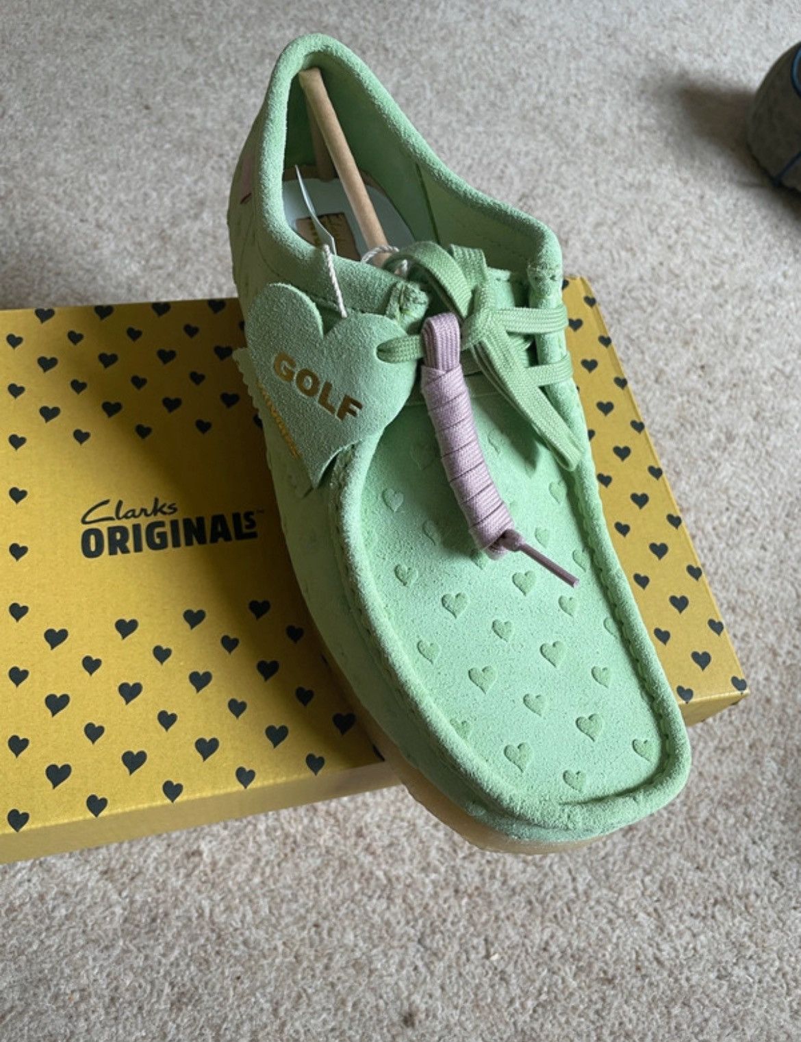 Clarks × Golf Wang Golf Wang X Clarks Wallabees Size US 8.5 / EU 41-42 - 3 Thumbnail