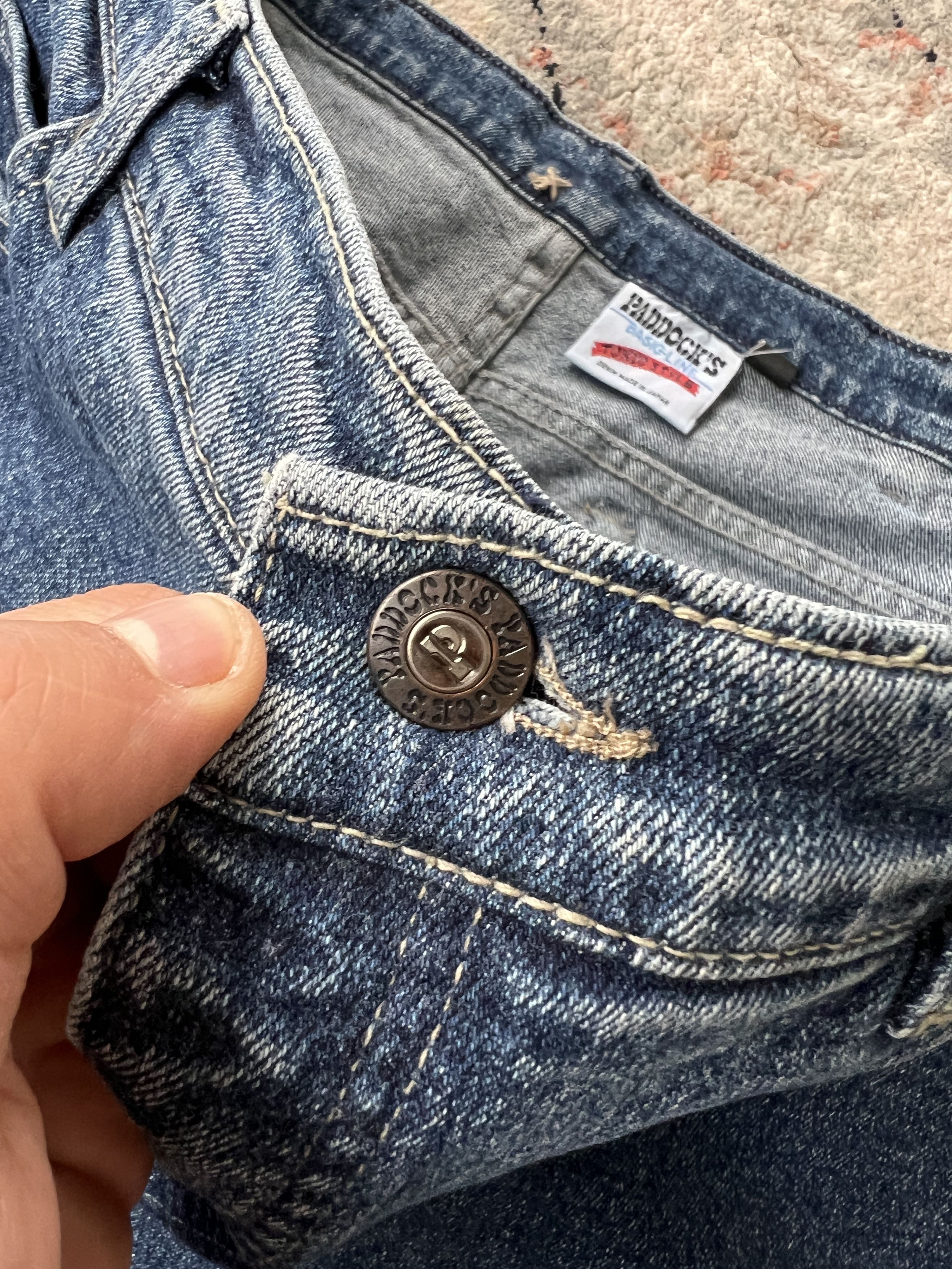 Japanese Brand Paddock's Tokyo Stye Denim Pants Size US 42 / EU 58 - 2 Thumbnail