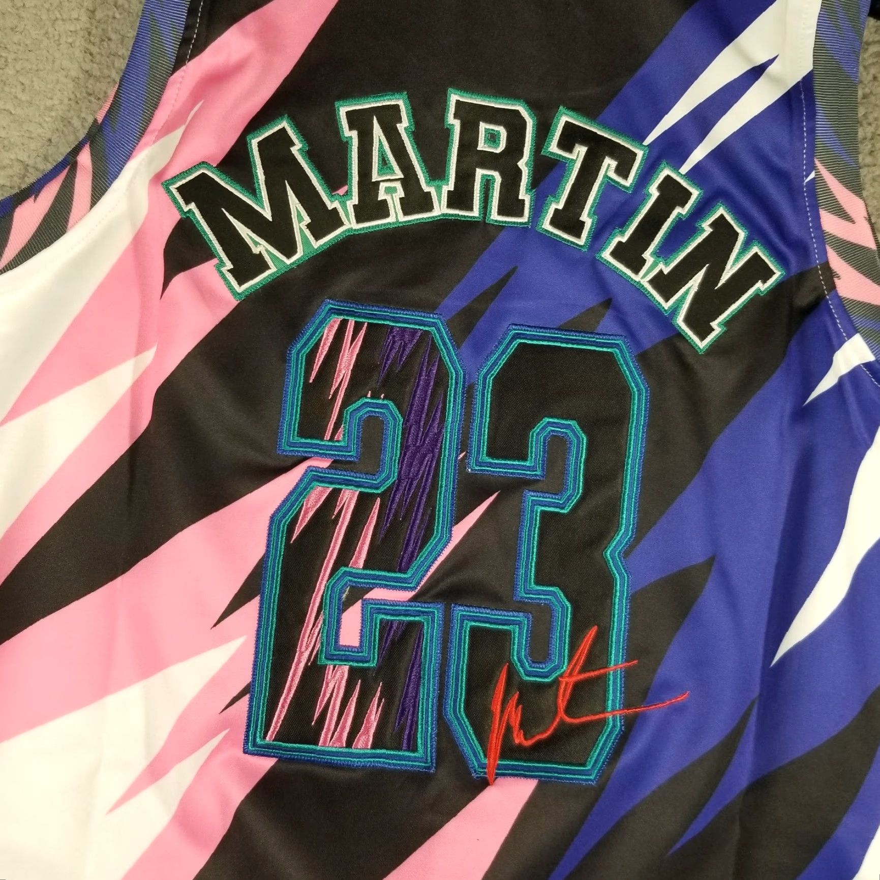 Vintage Martin TV Show Headgear Detroit Pistons Embroidered Basketball Jersey XXL Size US XXL / EU 58 / 5 - 3 Thumbnail