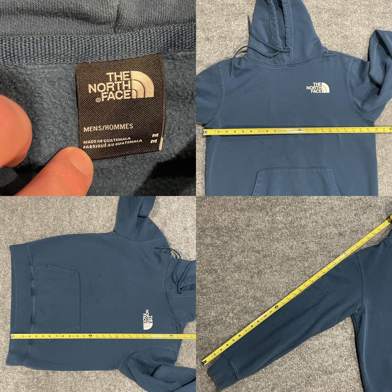 The North Face The North Face Hoodie Mens M Blue Never Stop Exploring Size US M / EU 48-50 / 2 - 8 Thumbnail