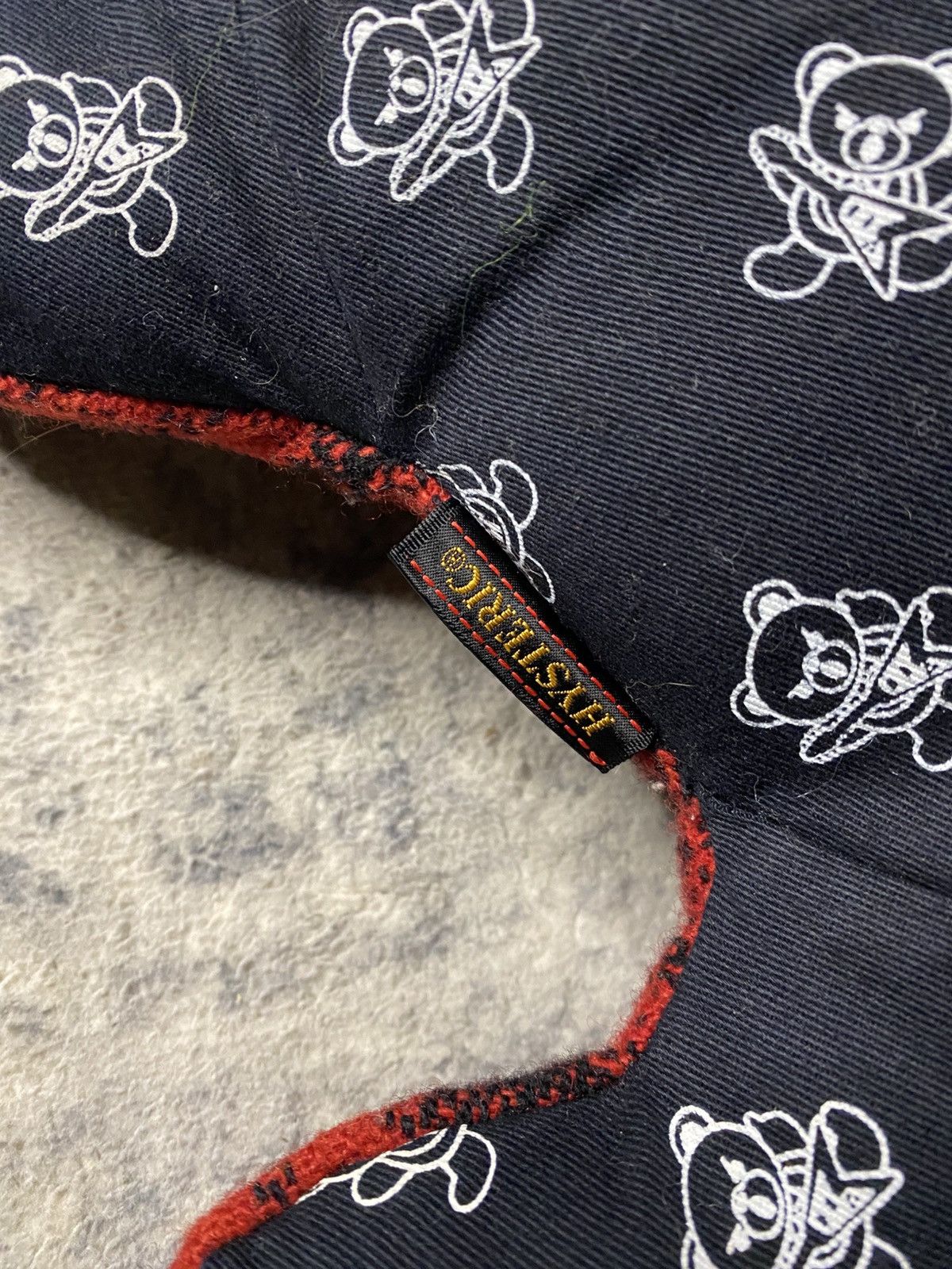 Hysteric Glamour Hysteric Glamour Bear Plaid Red Pillow Size ONE SIZE - 6 Thumbnail