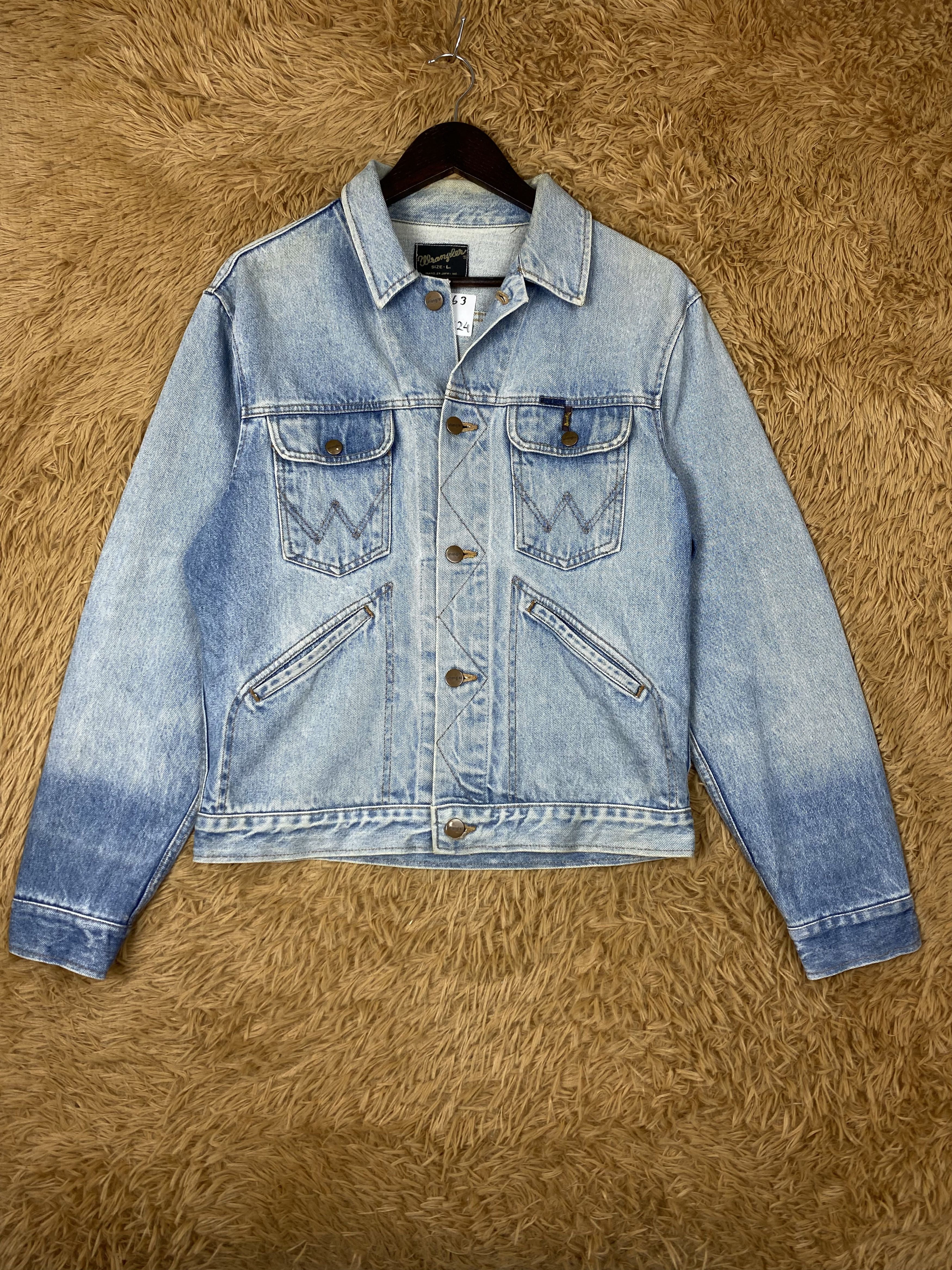 Wrangler Vintage Wrangler Denim Jeans Jacket PJ2563 Size US L / EU 52-54 / 3 - 1 Thumbnail