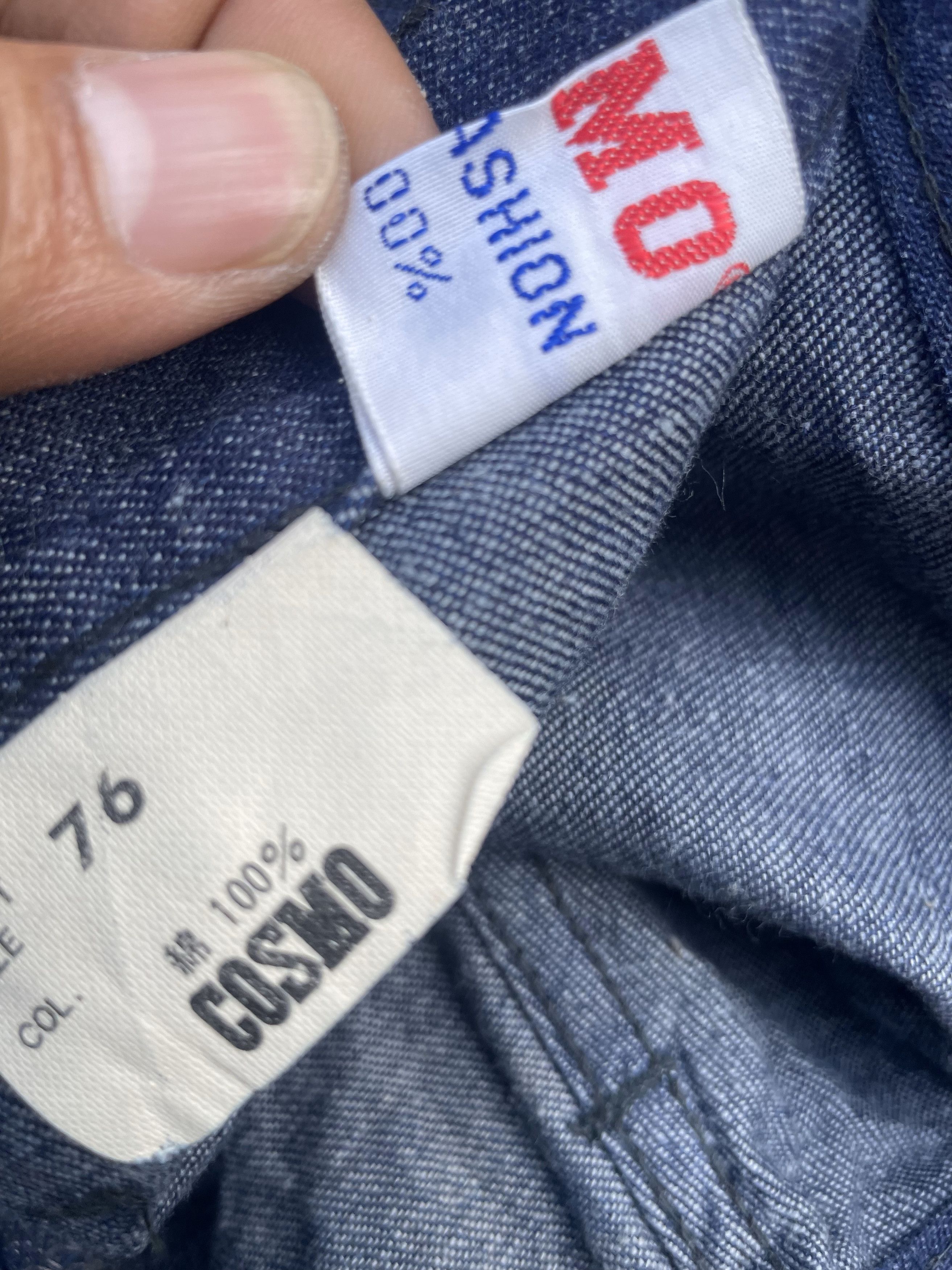 Japanese Brand Vintage Deadstock Flare Cosmo Jeans Size US 30 / EU 46 - 13 Thumbnail