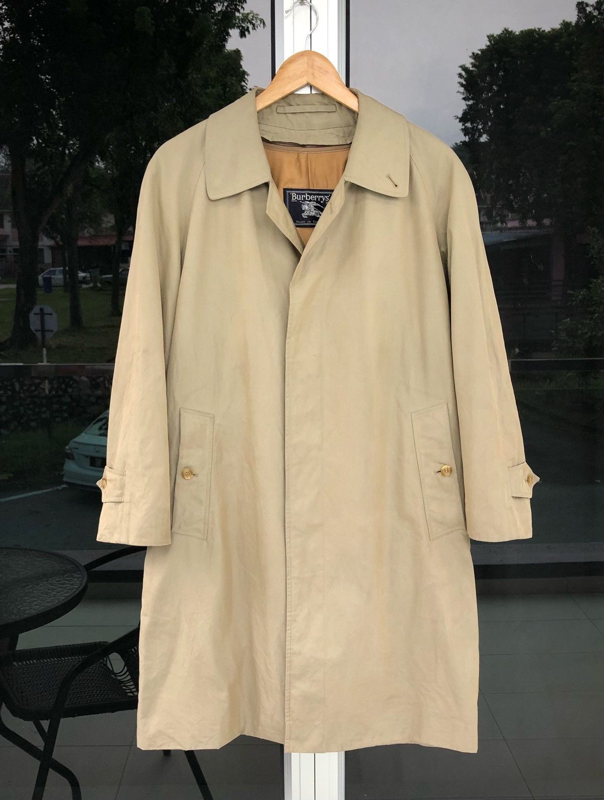 Burberry Vintage Burberrys England Trench Coat Jacket Size US M / EU 48-50 / 2 - 7 Thumbnail