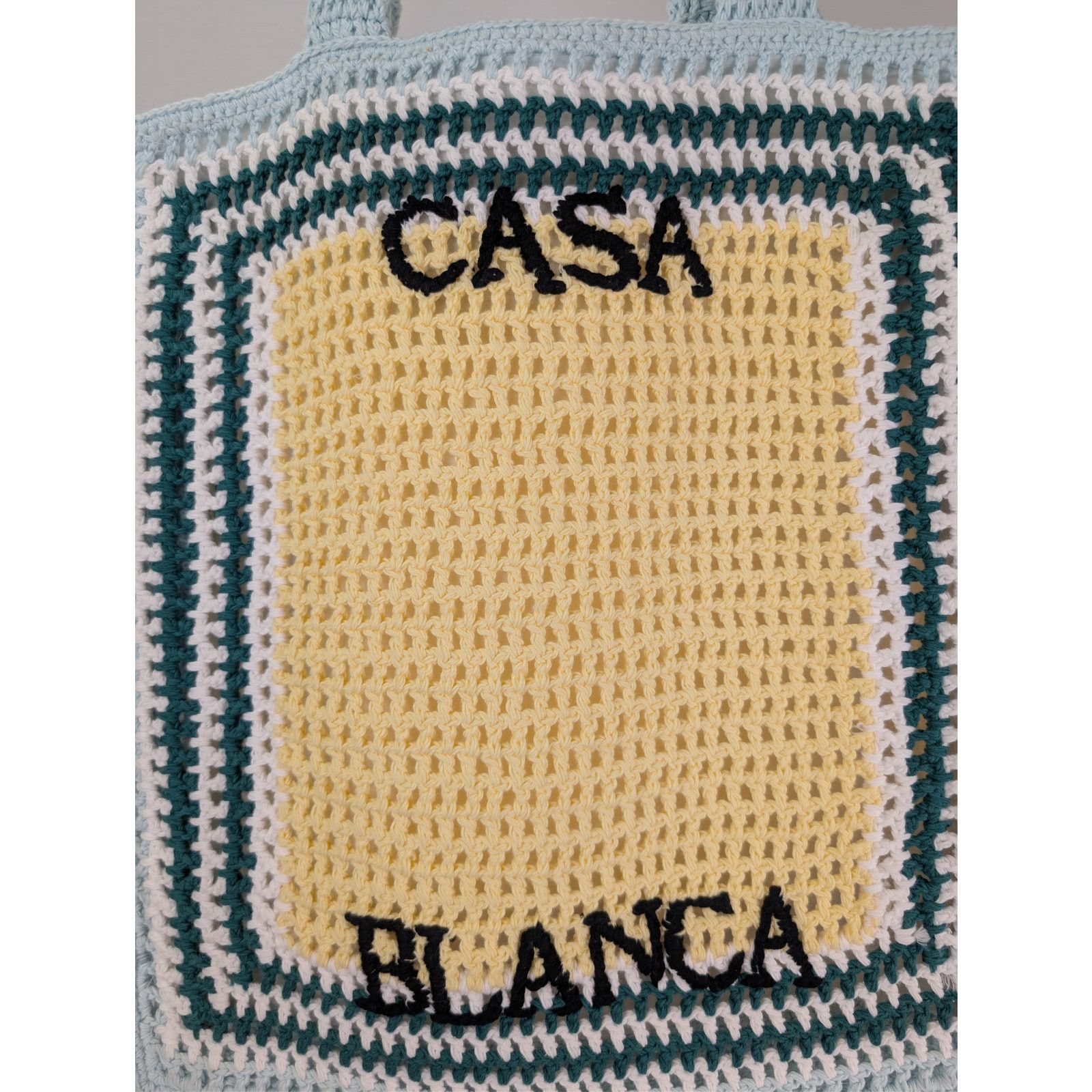 Casablanca o1rshd1 Size: OS / Knit Cotton Crochet Bag in Multicolor Size ONE SIZE - 10 Thumbnail