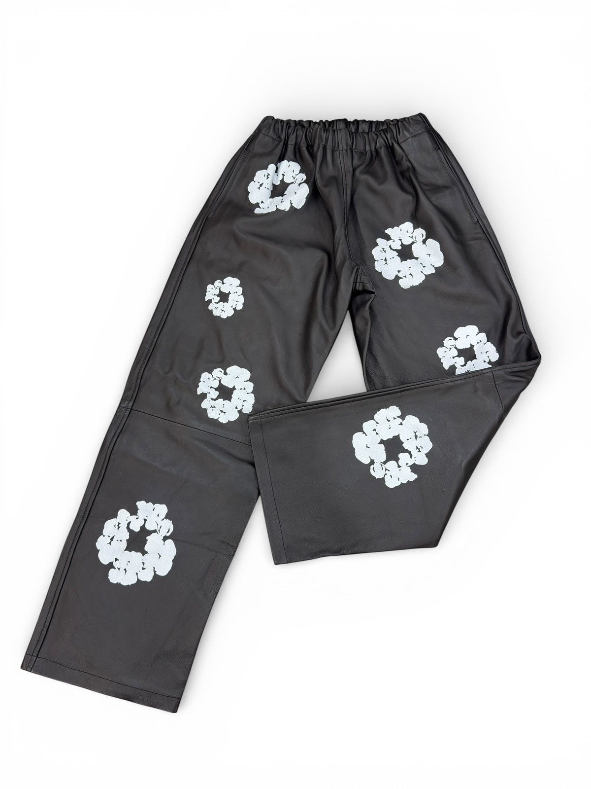 DENIM TEARS Denim Tears Black Floral Leather Jacket and Pants Size US S / EU 44-46 / 1 - 3 Thumbnail
