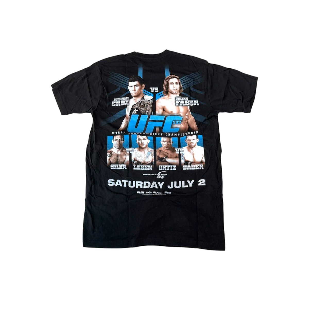 Vintage × WWE × WWF Vintage 2000s UFC 132 Cruz vs Faber T Shirt MMA Size US M / EU 48-50 / 2 - 1 Thumbnail