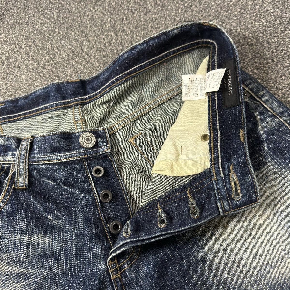 Le Grande Bleu (L.G.B.) Japanese Destroyed Rupert Distressed Opium Denim Archive Y2k Size US 32 / EU 48 - 10 Thumbnail