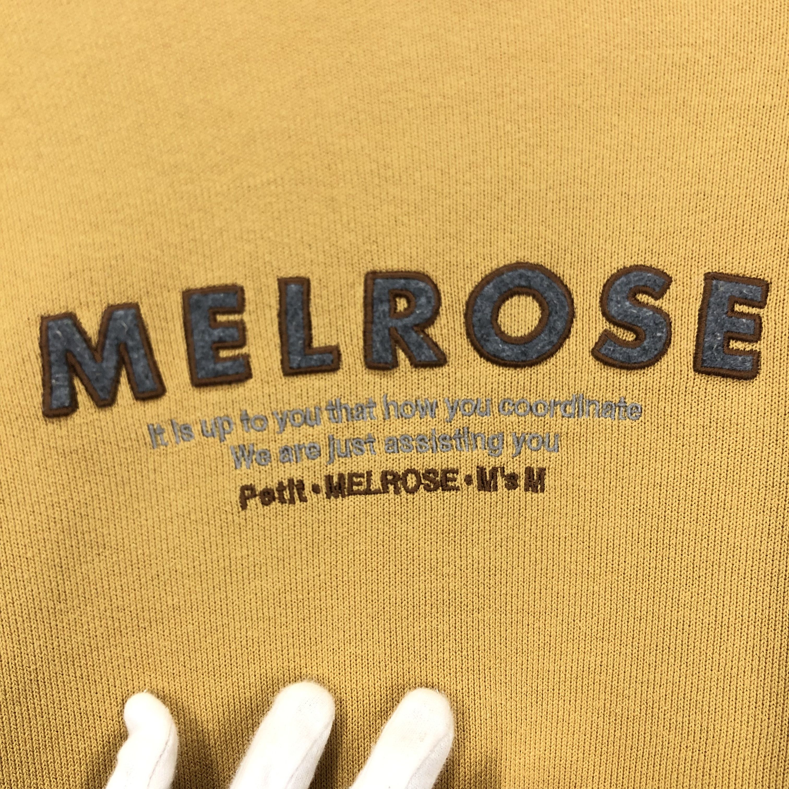 Melrose Vintage MELROSE Crew Neck Sweatshirt #1645/03 Size US L / EU 52-54 / 3 - 2 Thumbnail