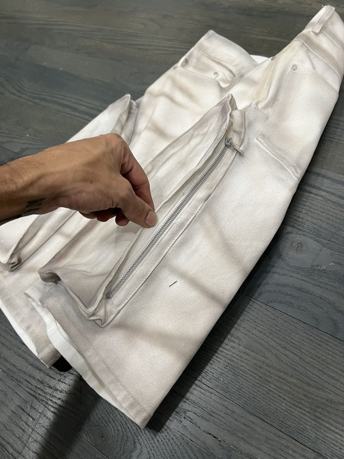 Who Decides War Stain glass cargo pocket shorts Size US 30 / EU 46 - 3 Thumbnail