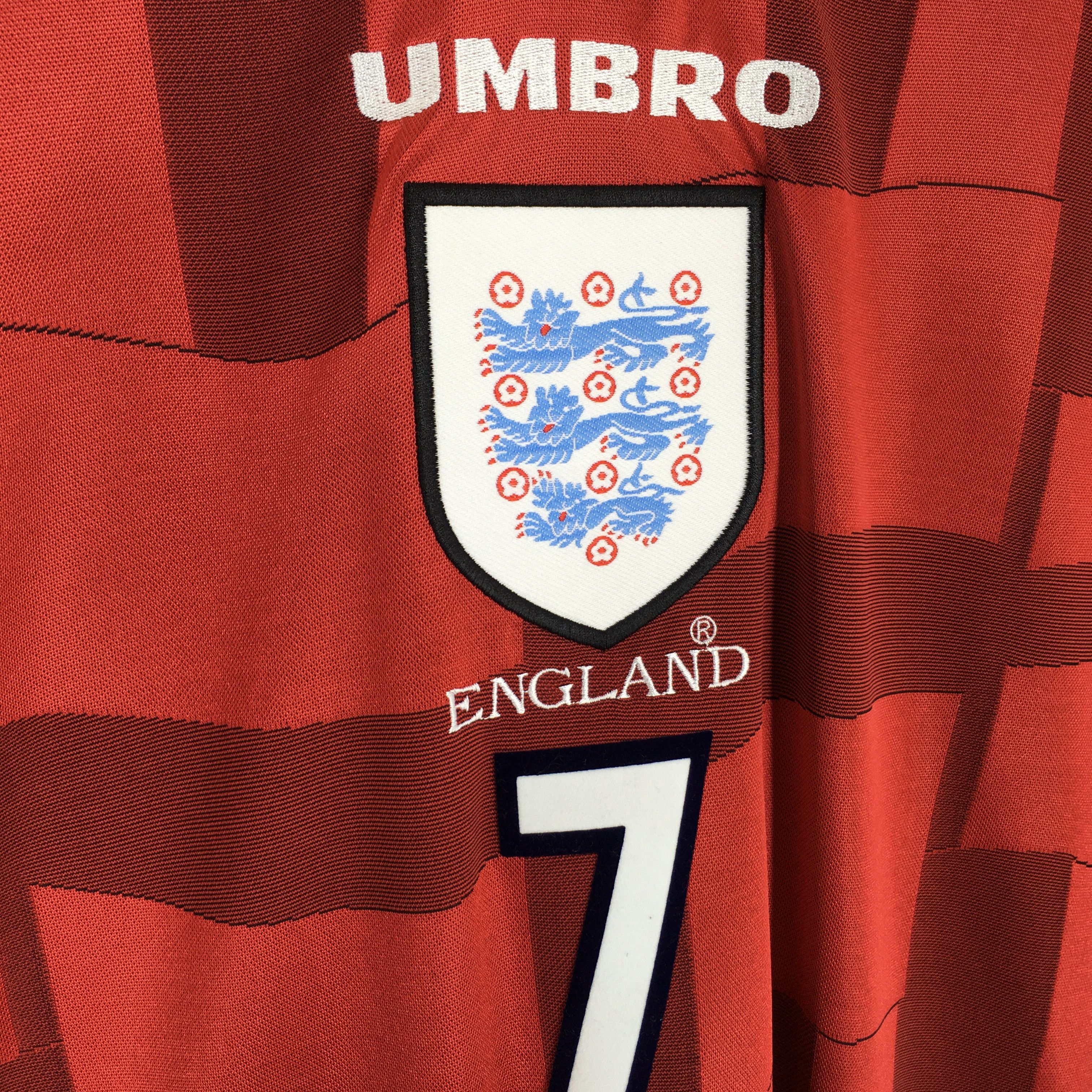 Vintage Vintage 90s Umbro England National Football Team Jersey M Size US M / EU 48-50 / 2 - 4 Thumbnail