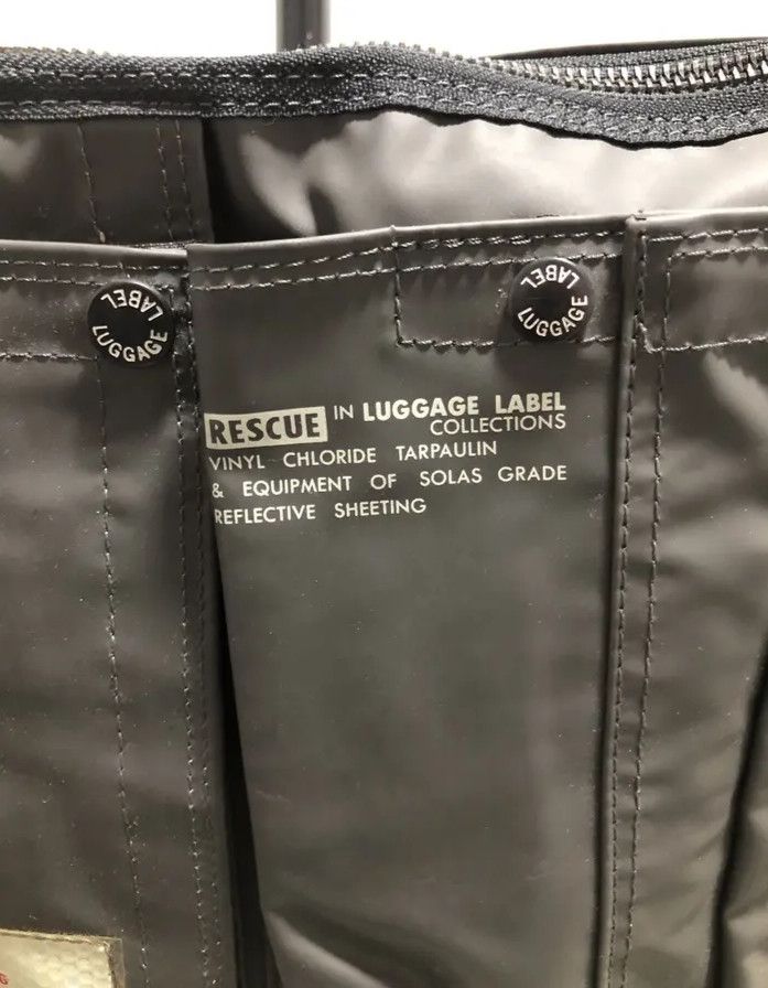 Japanese Brand Rare Vintage Rescue Luggage Label Sling Bag Size ONE SIZE - 6 Thumbnail