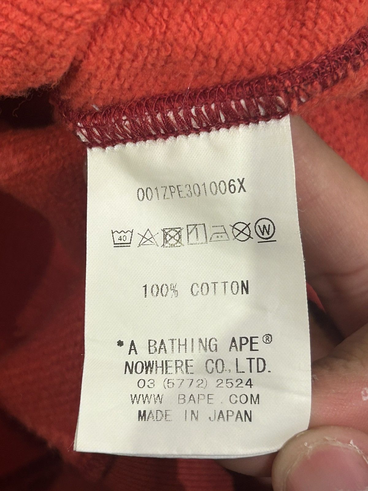 Bape Bape Red camo Shark hoodie Size US L / EU 52-54 / 3 - 11 Thumbnail
