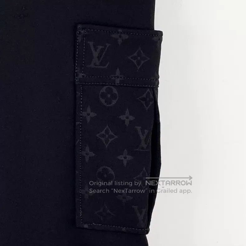 Louis Vuitton Louis Vuitton Black pocket logo presbyopic casual pants Size US 38 / EU 54 - 4 Thumbnail