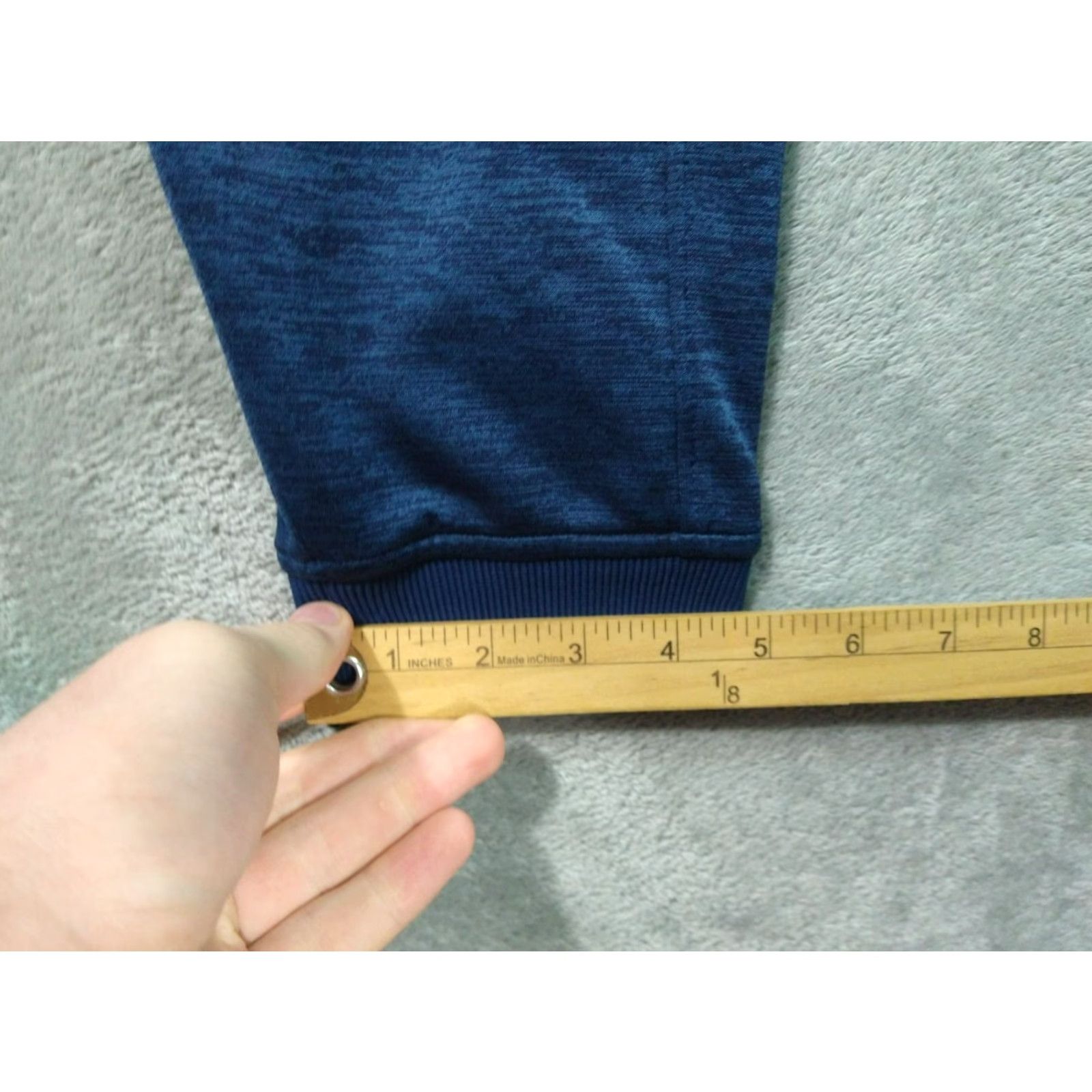 Under Armour Under Armour Pants Men M Blue Heather Loose ColdGear Fleece Jogger Sweat Pants Size US 31 - 6 Thumbnail