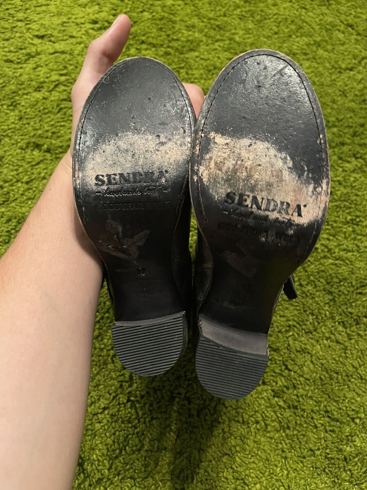 Cowboy Equipment × Genuine Leather × Sendra Sendra western cowboy style real leather boots Size US 7 / IT 37 - 6 Thumbnail