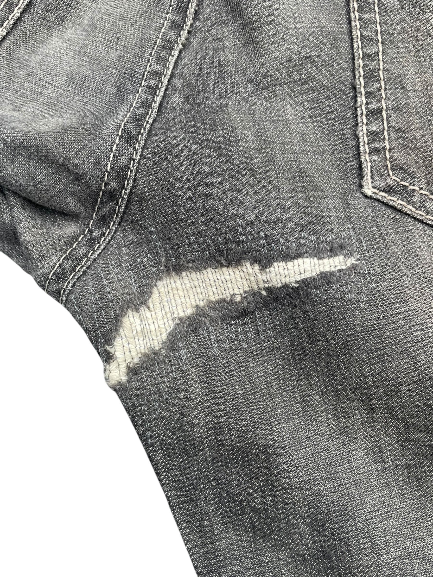 Japanese Brand A.A.R Faded Distresed Denim Size US 35 - 6 Thumbnail