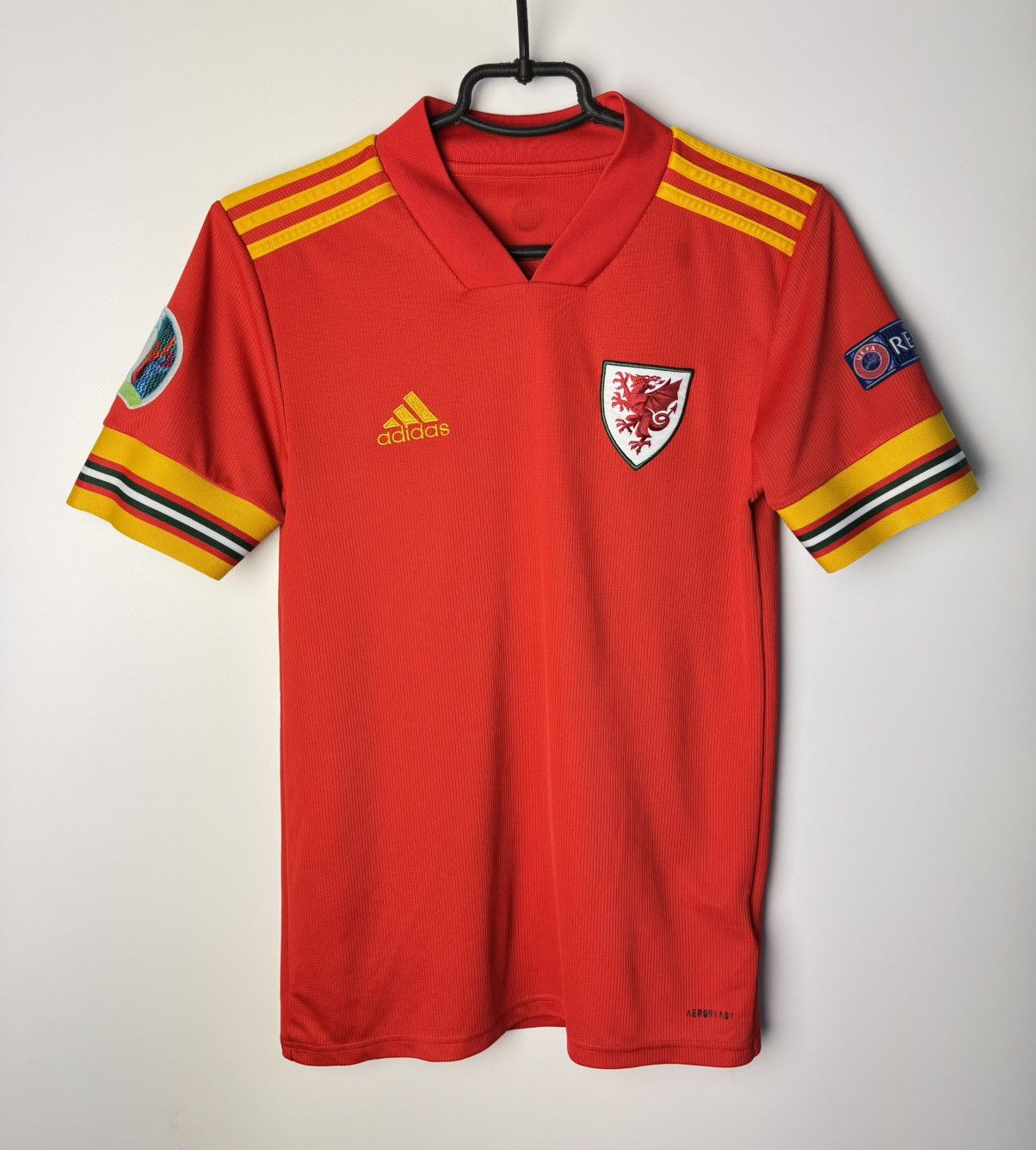 Adidas Wales 2020 2021 Home Football Shirt Soccer Jersey Adidas Size US XS / EU 42 / 0 - 1 Thumbnail