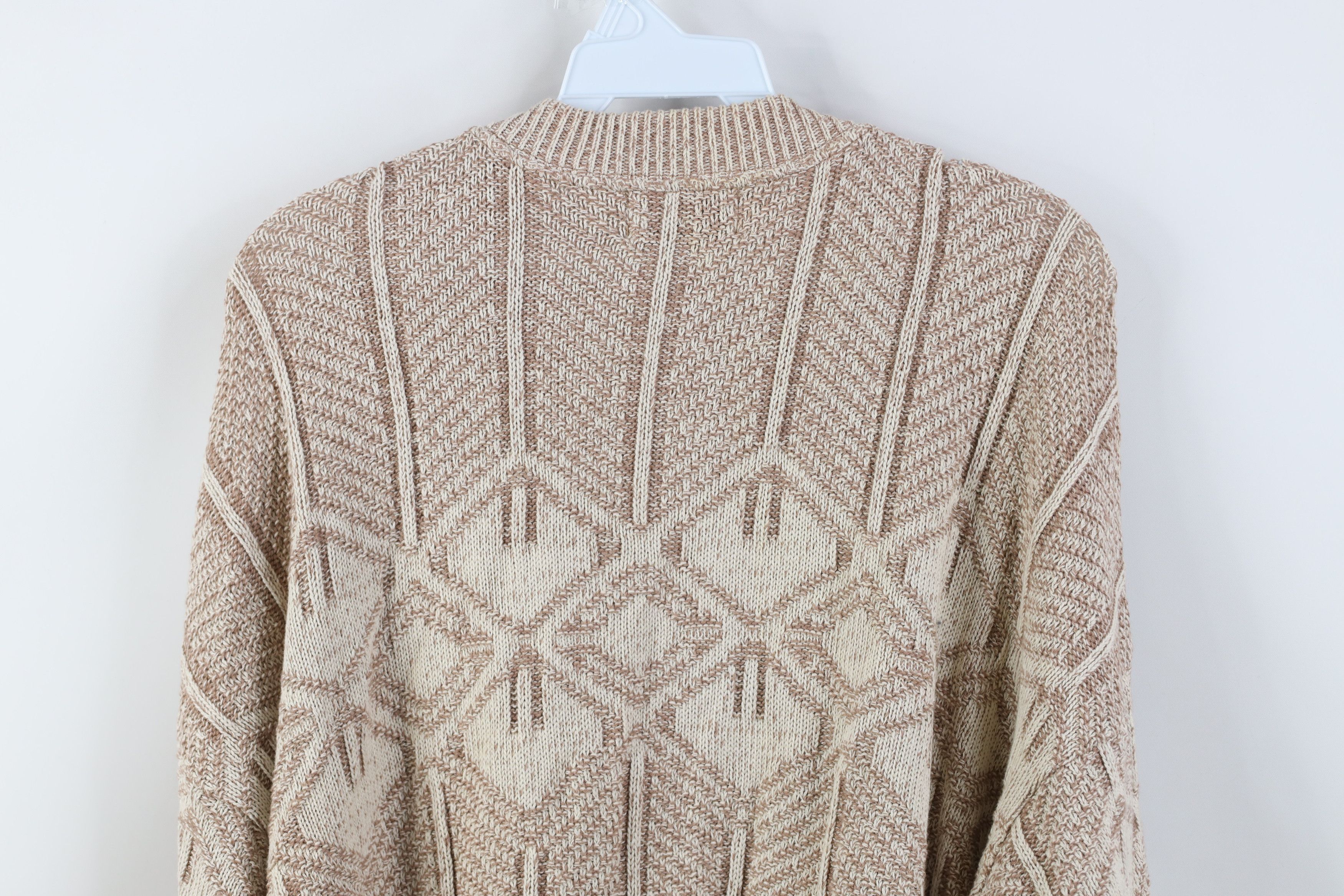 Vintage Vintage 90s Streetwear Fair Isle Geometric Knit Sweater USA Size US L / EU 52-54 / 3 - 10 Thumbnail