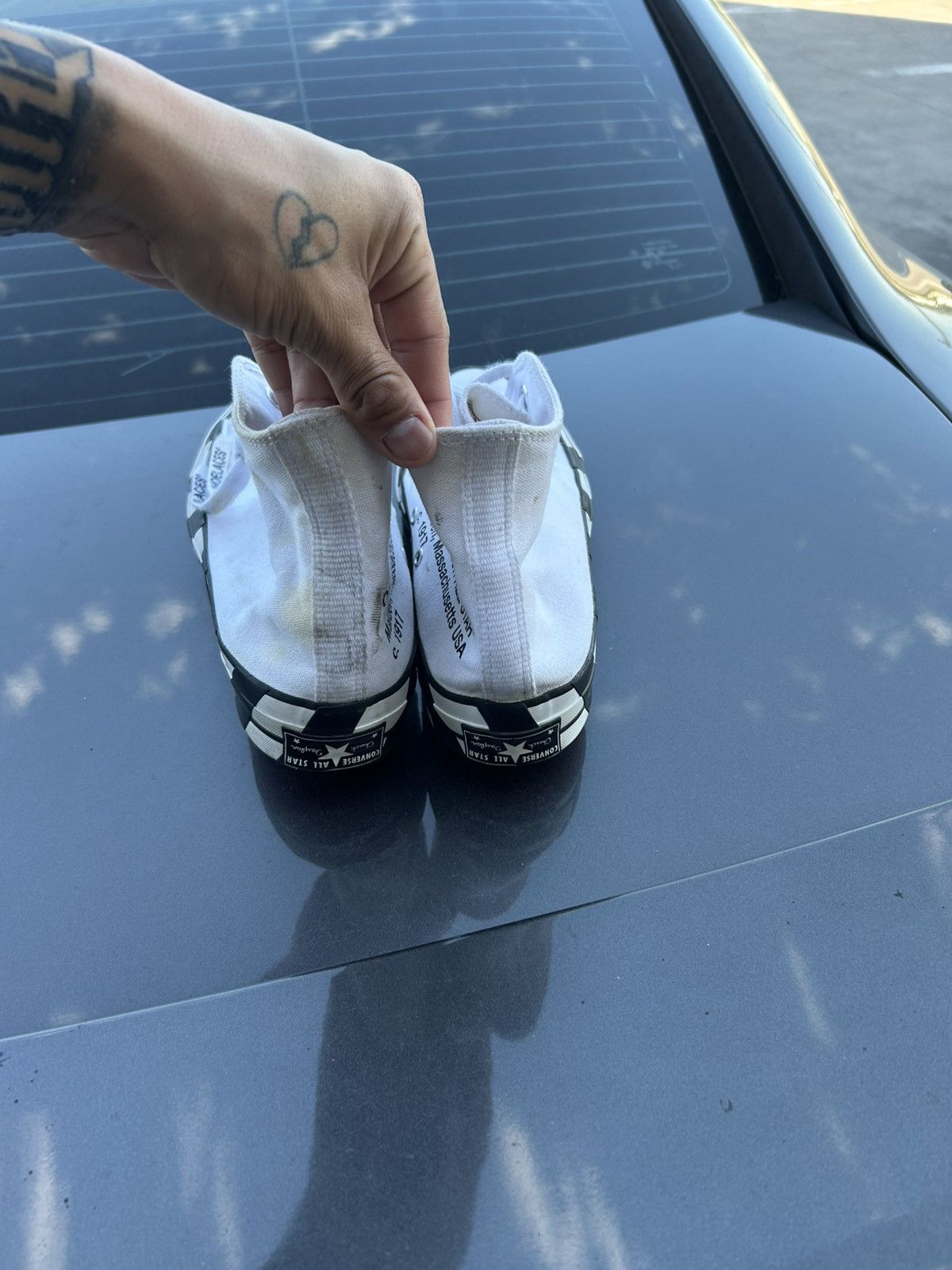 Off-White Off white X converse Size US 8.5 / EU 41-42 - 4 Thumbnail