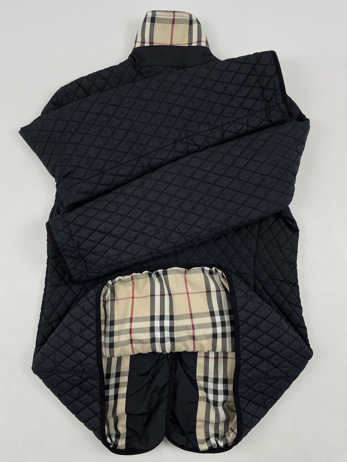Burberry × Vintage BURBERRYS Nova Paid Quilted Snap-Buttons Coat Trench Jacket Size S / US 4 / IT 40 - 13 Thumbnail